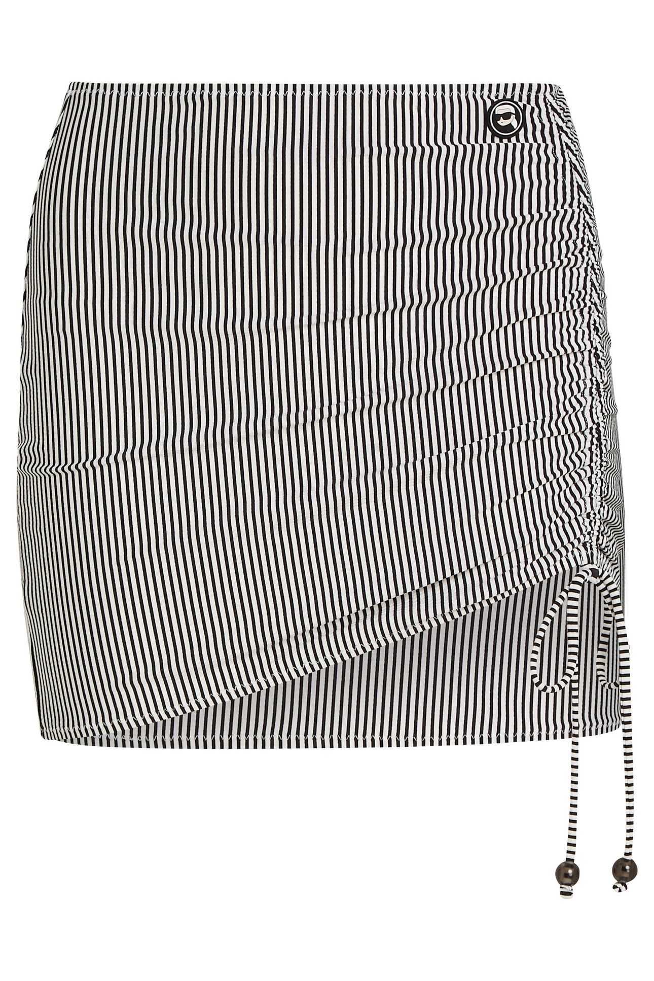 IKON STRIPE MINI ADJST PAREO WHITE-BLACK STRIPE 4