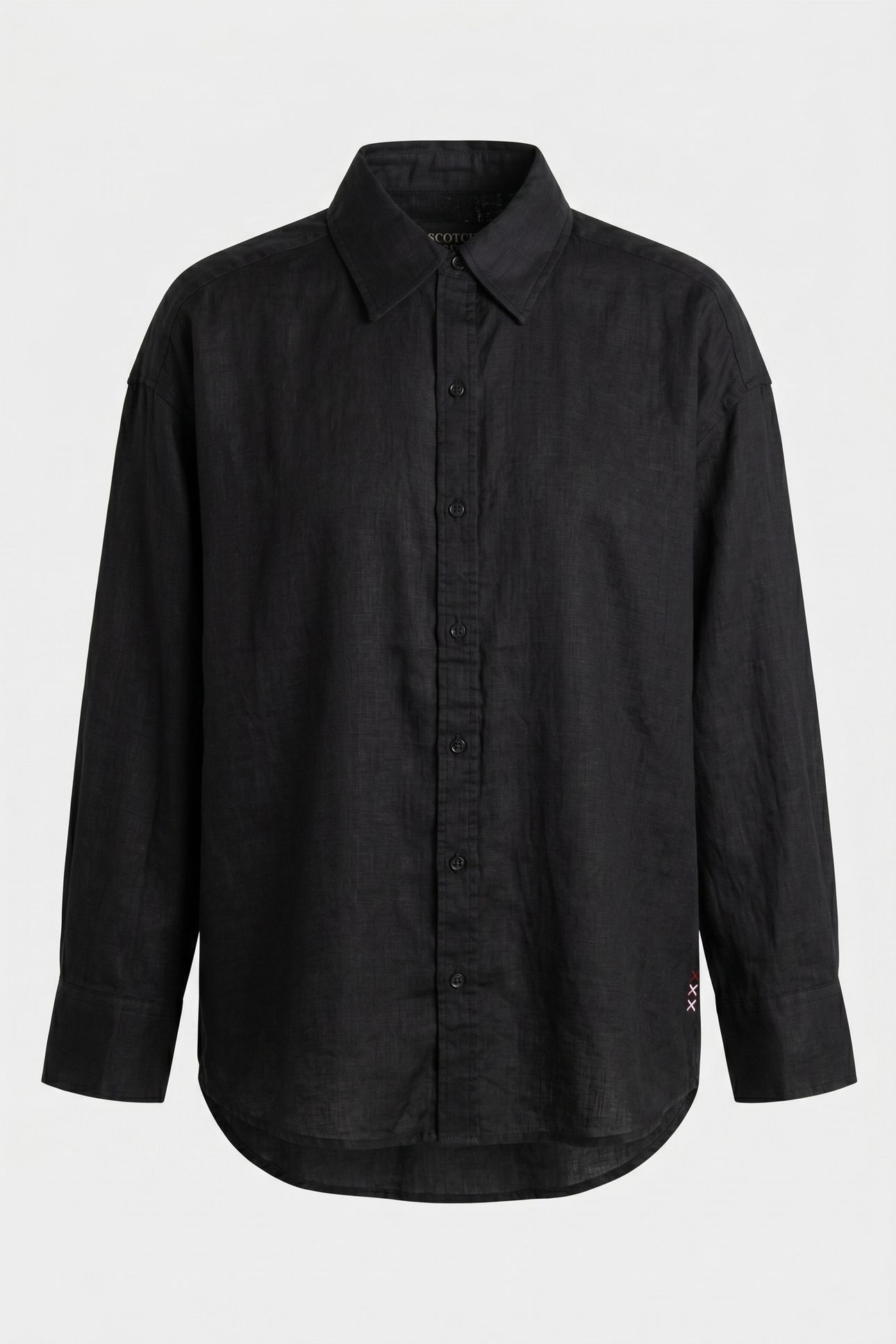 LINEN SHIRT BLACK 3