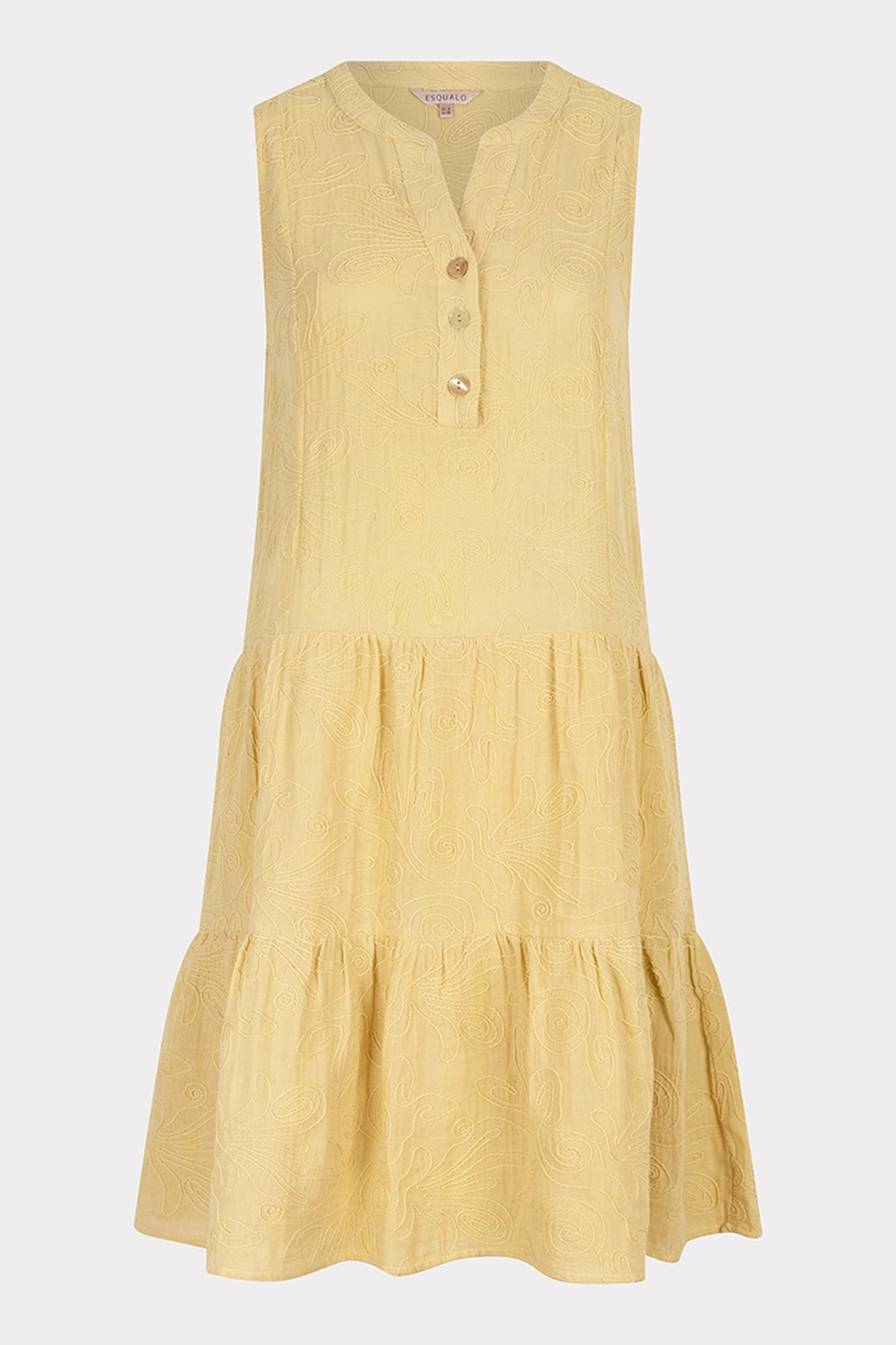 DRESS 3D EMBROIDERY LEMON PIE 4