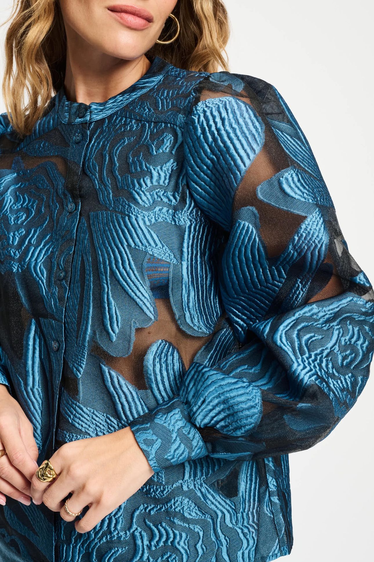 BLOUSE - DASHING NIGHTS ORGANZA 5