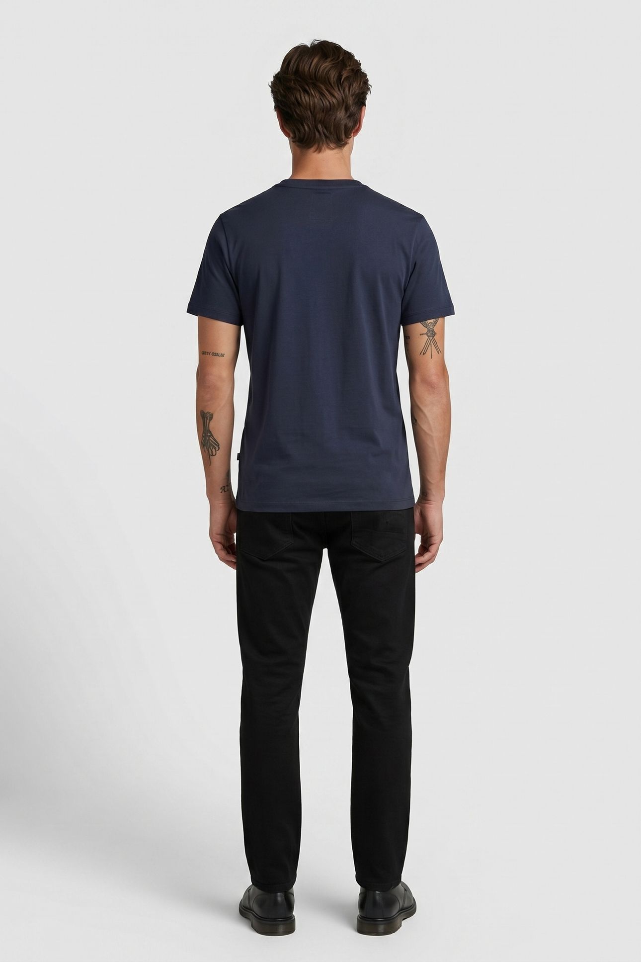 CHEST LOGO SLIM R T S\S BLUE 4