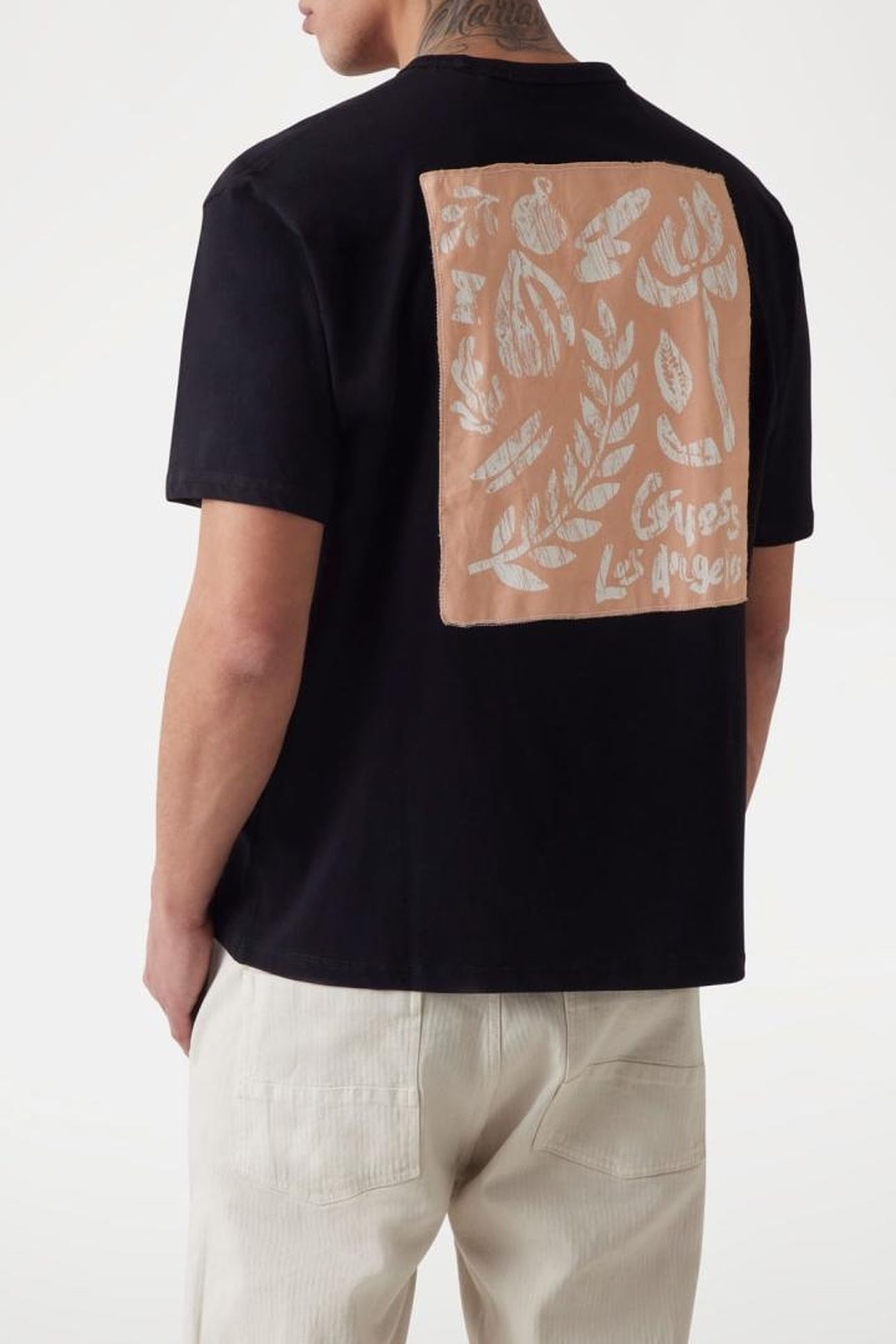 GUESS ECO SS CN PATCH AT BACK JET BLACK A996 3