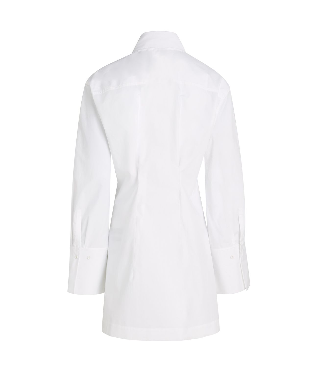 KLXAV POPLIN SHIRTDRESS WHITE 4