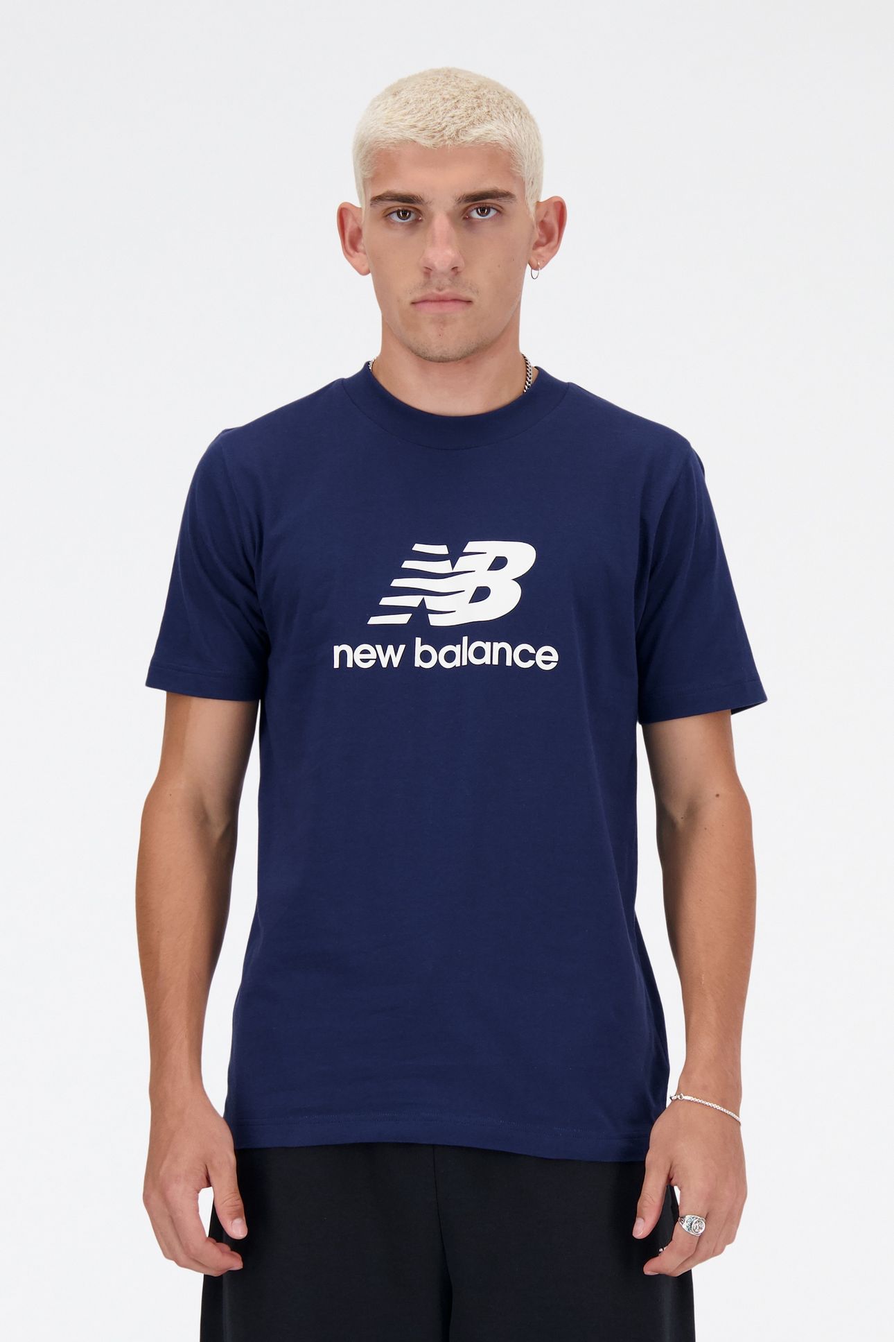 SPORT ESSENTIALS LOGO T-SHIRT NBNAVY 1