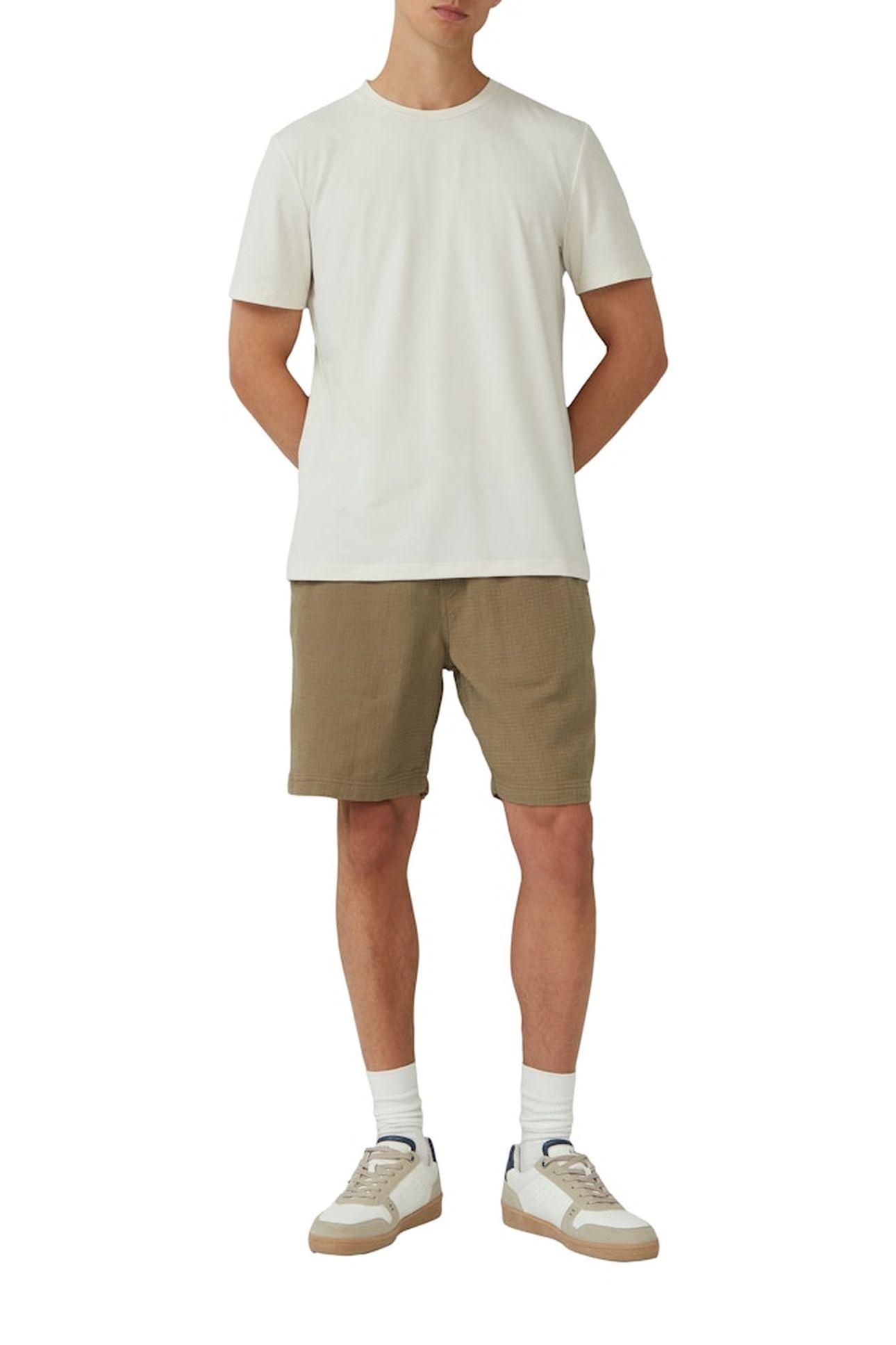 S.OLIVER SHORTS DARK GREEN 2