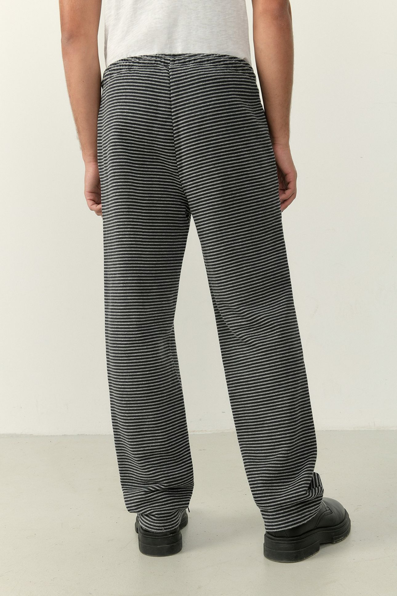 TUZBAY SWEAT PANTS CARBONE RAYE GRIS CHINE 2