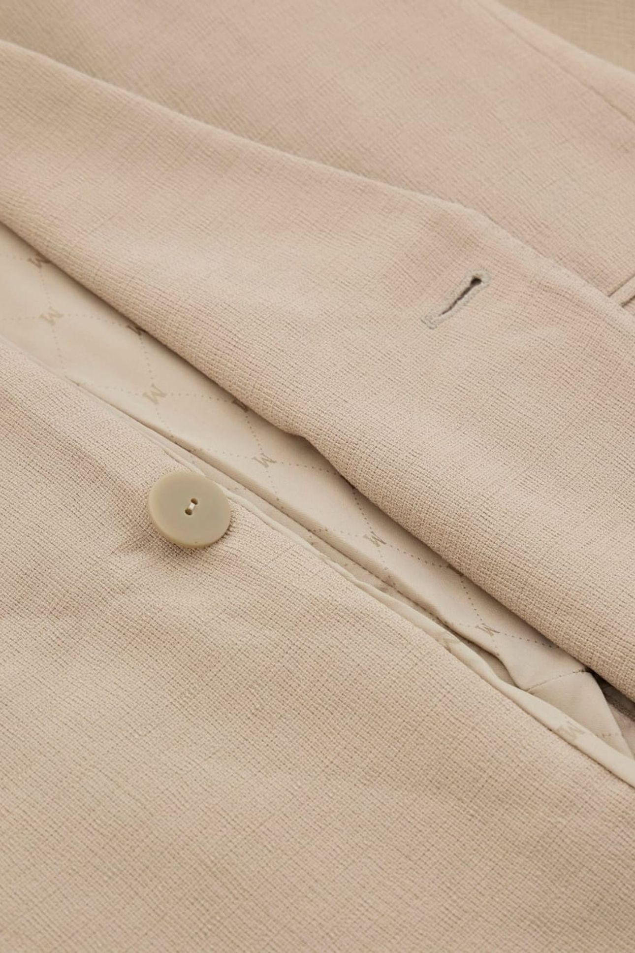 ARIANA DOUBLE BREAST VELVET TAUPE 6