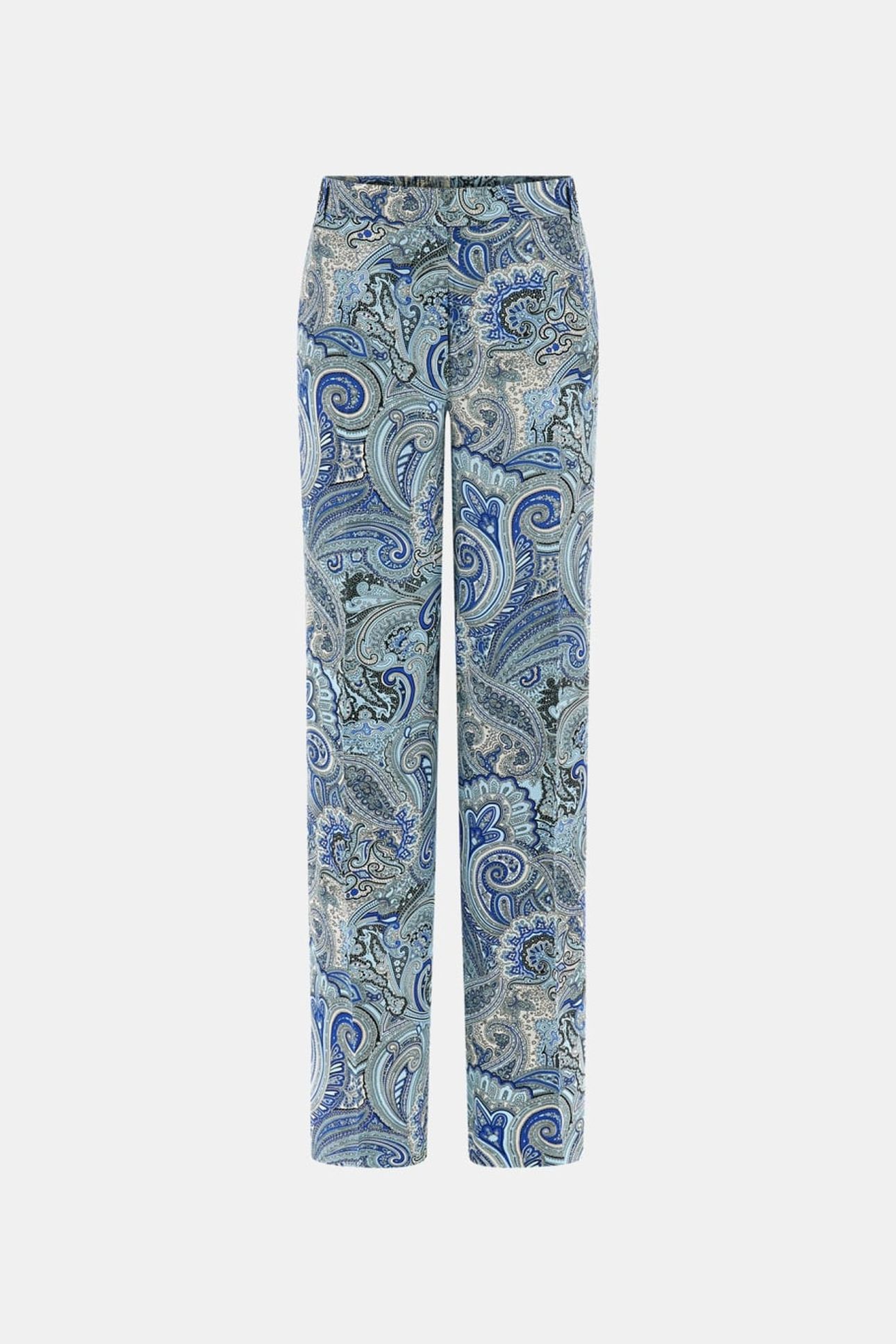 LOREDANA STRAIGHT PA FLORAL PAISLEY BLUE 5