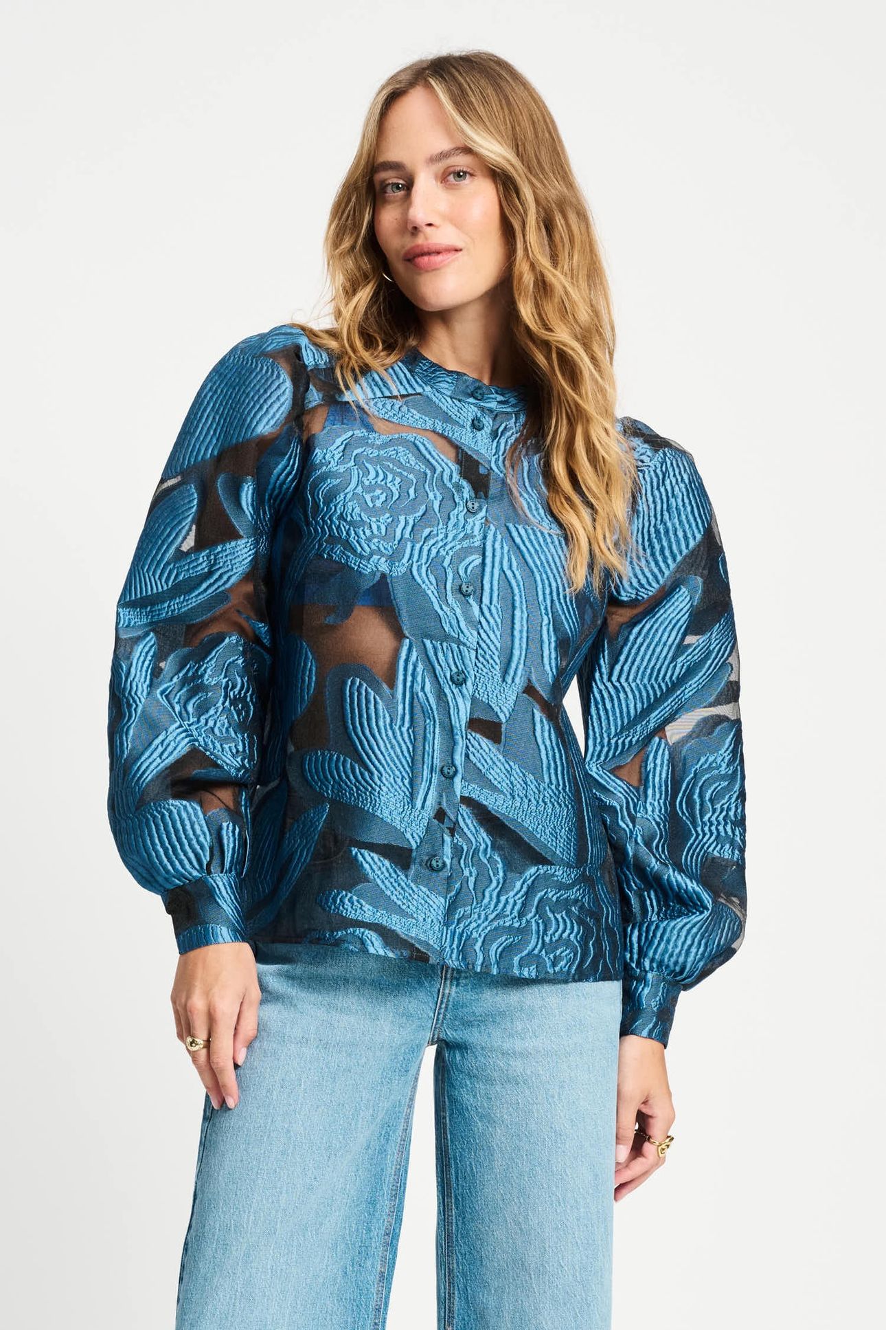 BLOUSE - DASHING NIGHTS ORGANZA 1