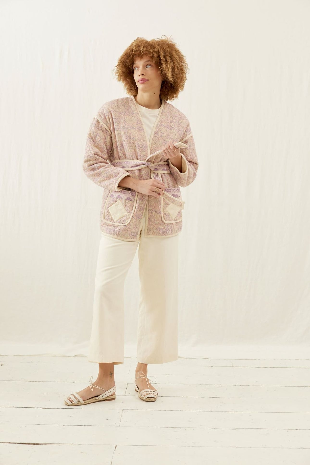 JACKET MARCEAU PINK DAISY GARDEN 2