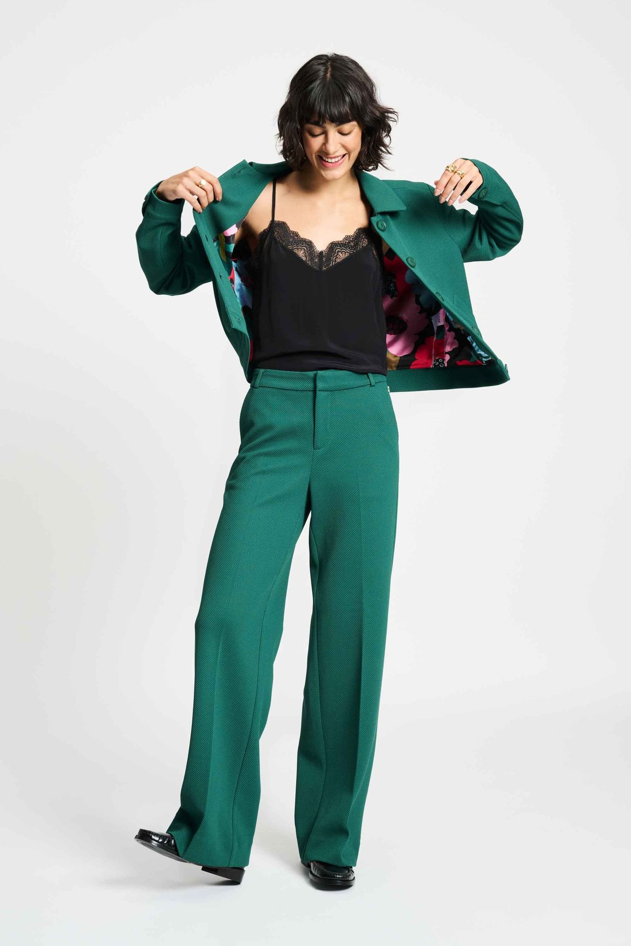 JACKET - IRIS PINE GREEN 1