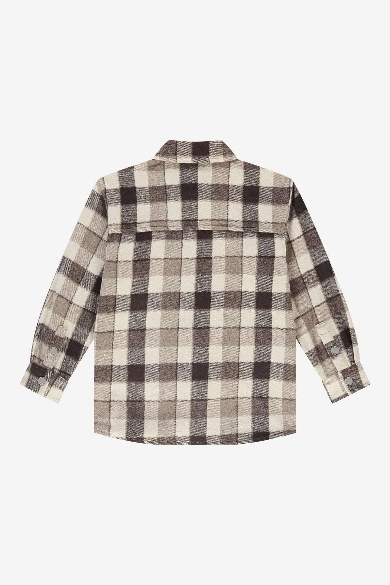 SQUARED OVERSHIRT CHOCOLATE 2