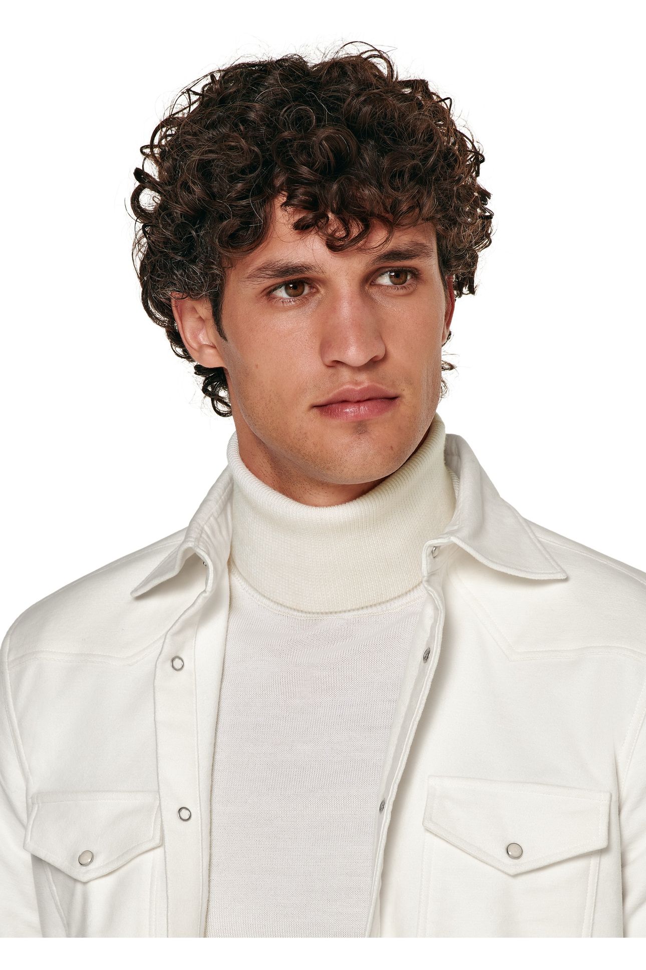 WESTERN MOLESKIN CASUAL SHIRTS OFF-WHITE 10