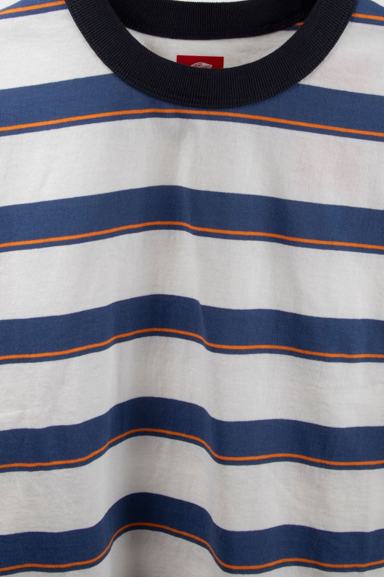SKATE SUN SWIRL SHORT SS RINGER TEE TRUE NAVY 4