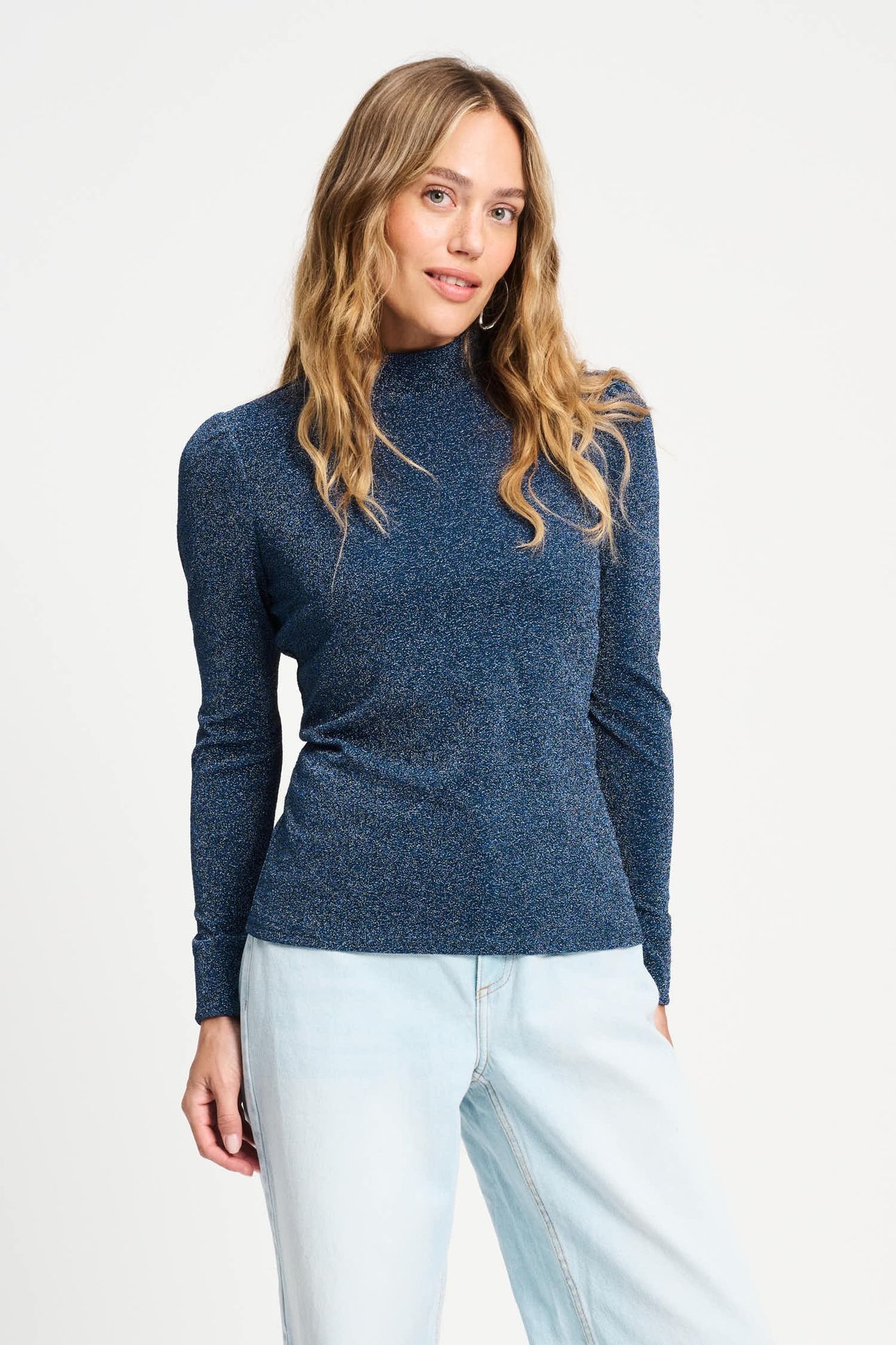 TURTLENECK - GLITTER DAWN BLUE 1