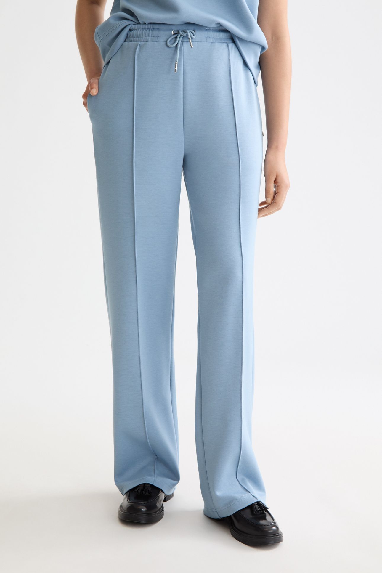 MODAL SWEATPANTS FADED DENIM 1