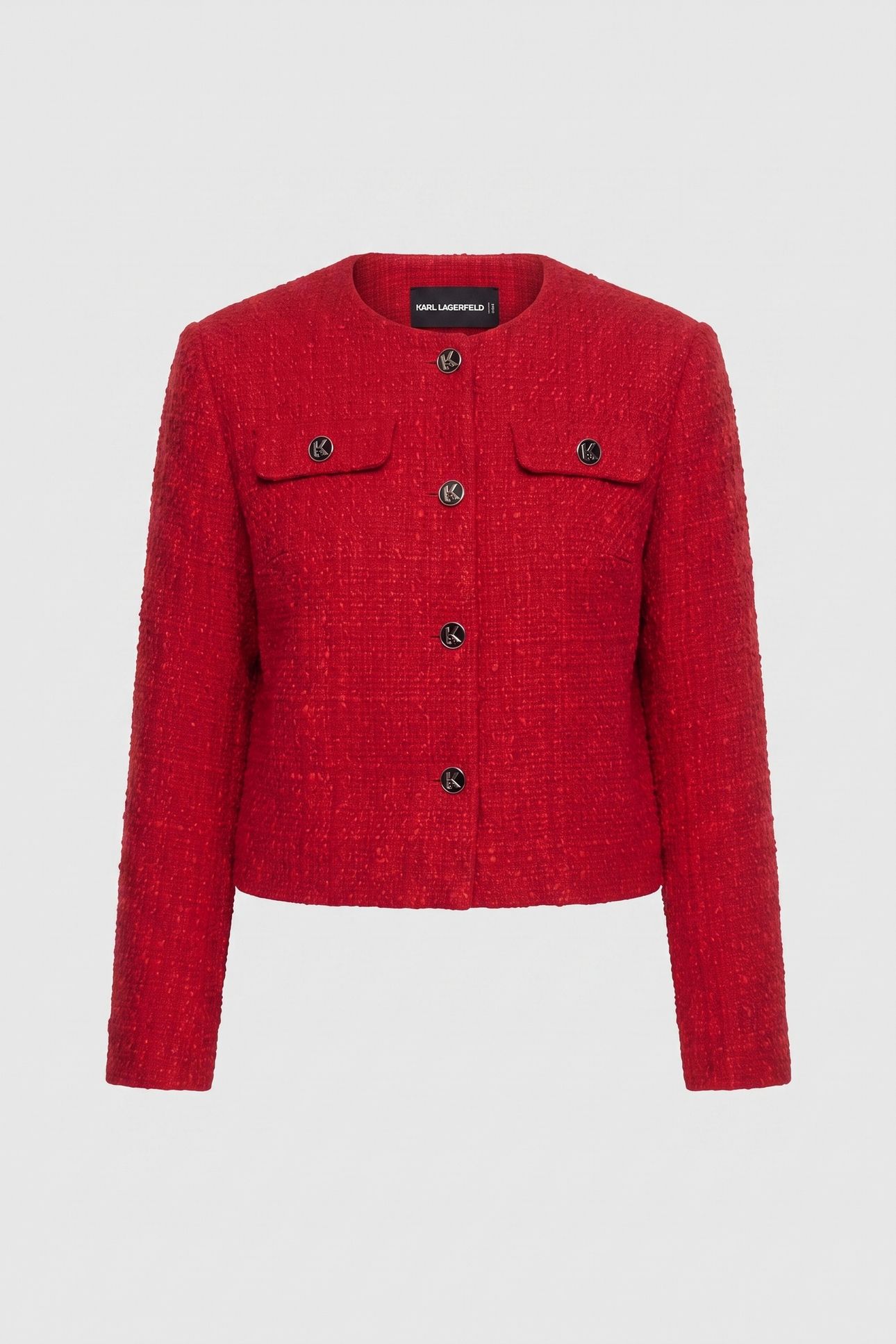 BOUCLE JACKET RACING RED 3