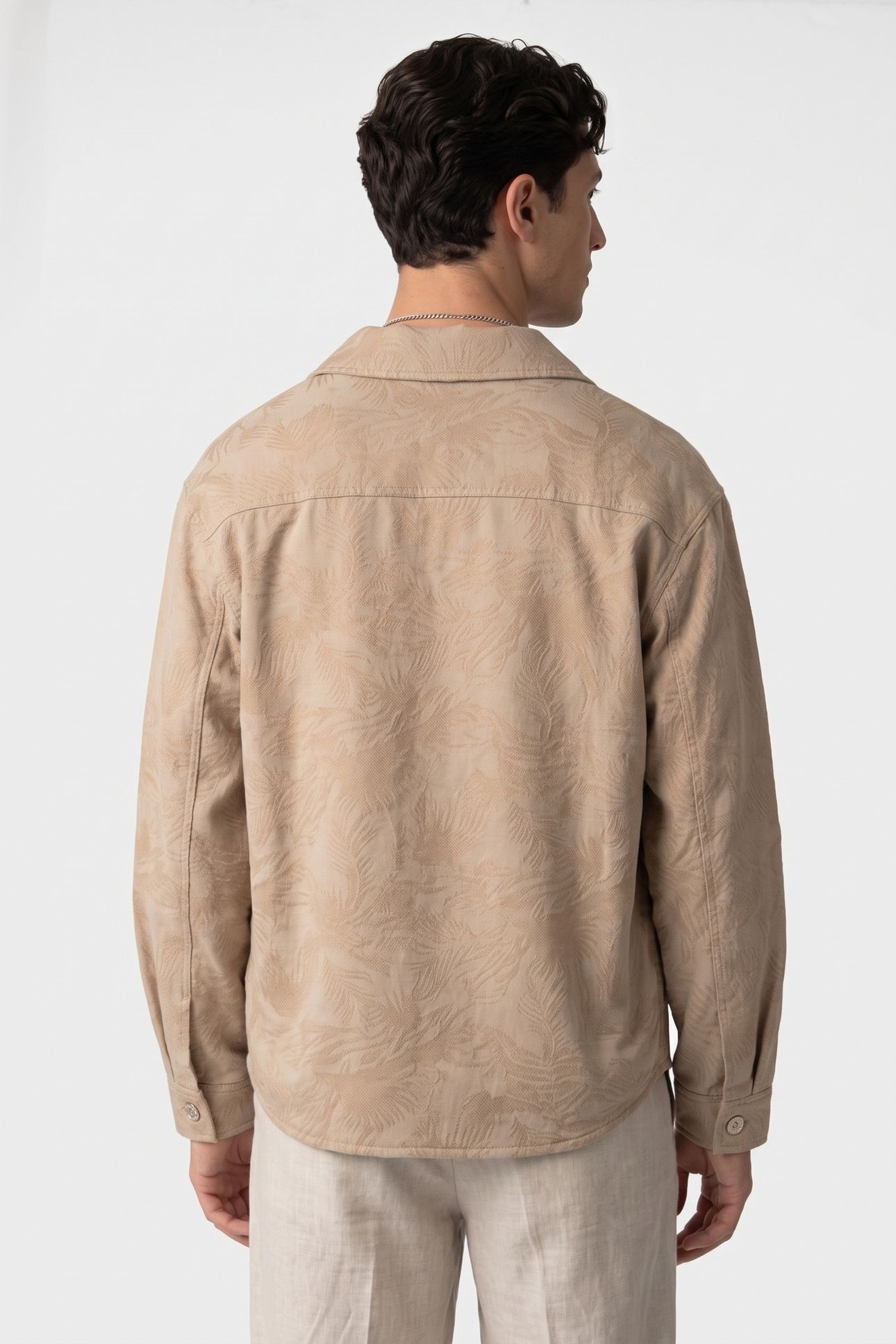 MALO OVERSHIRT BEIGE / LIGHT BEIGE 2