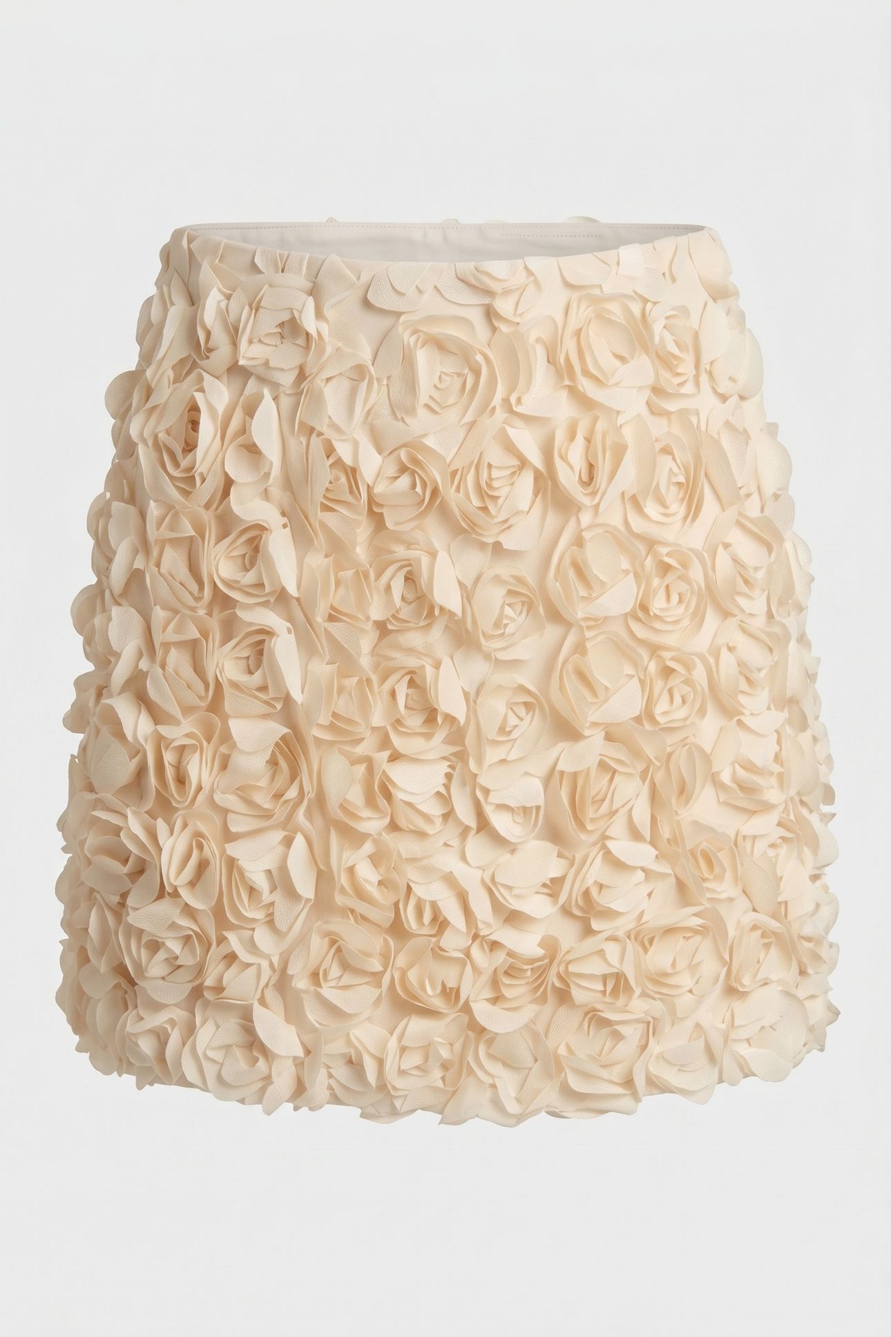 MARTA MINI SKIRT BEIGE 3
