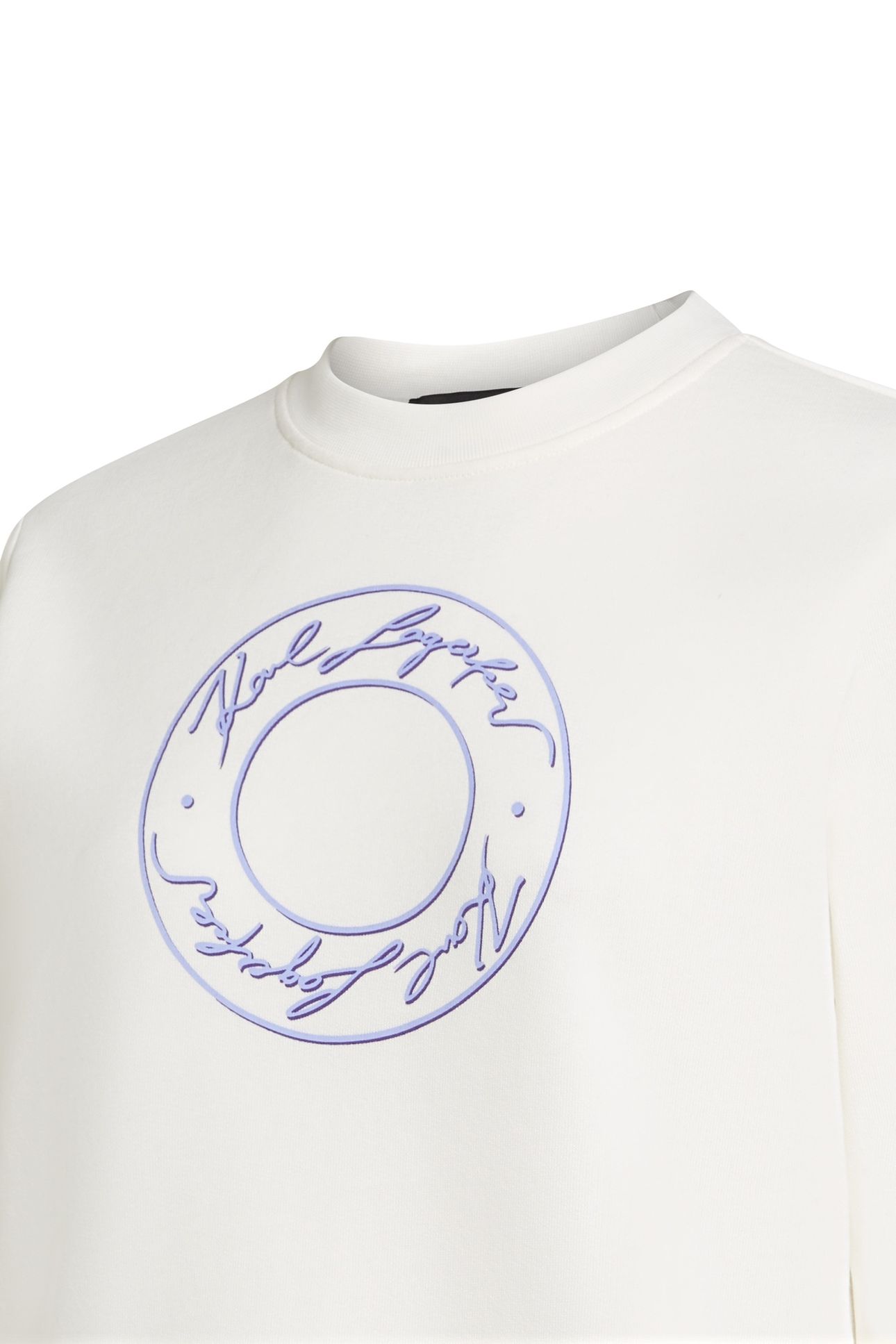 BIG LUNA PRINT SWEATSHIRT SNOW WHITE 3