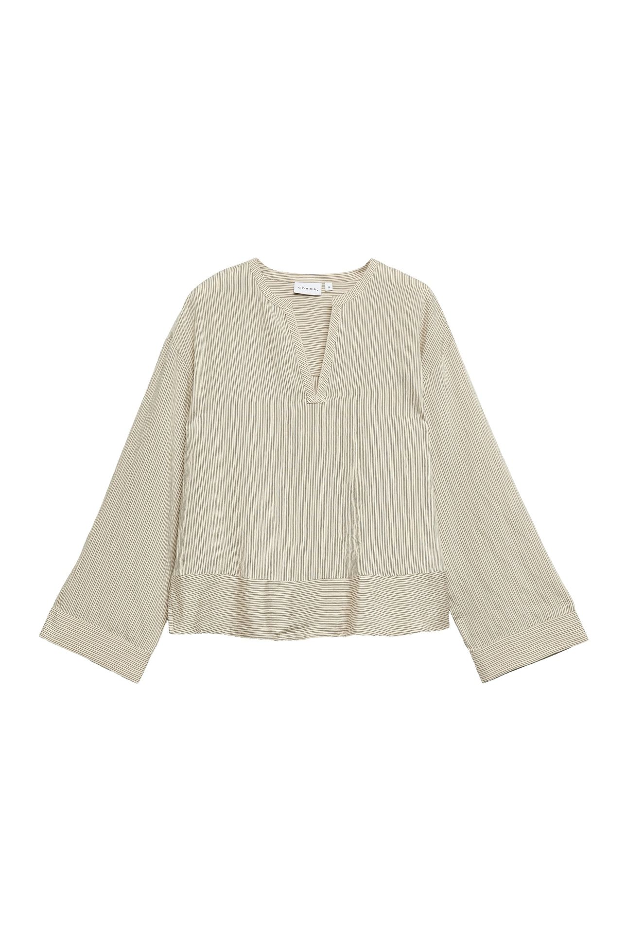 COMMA BLOUSES GREY/BLACK 4