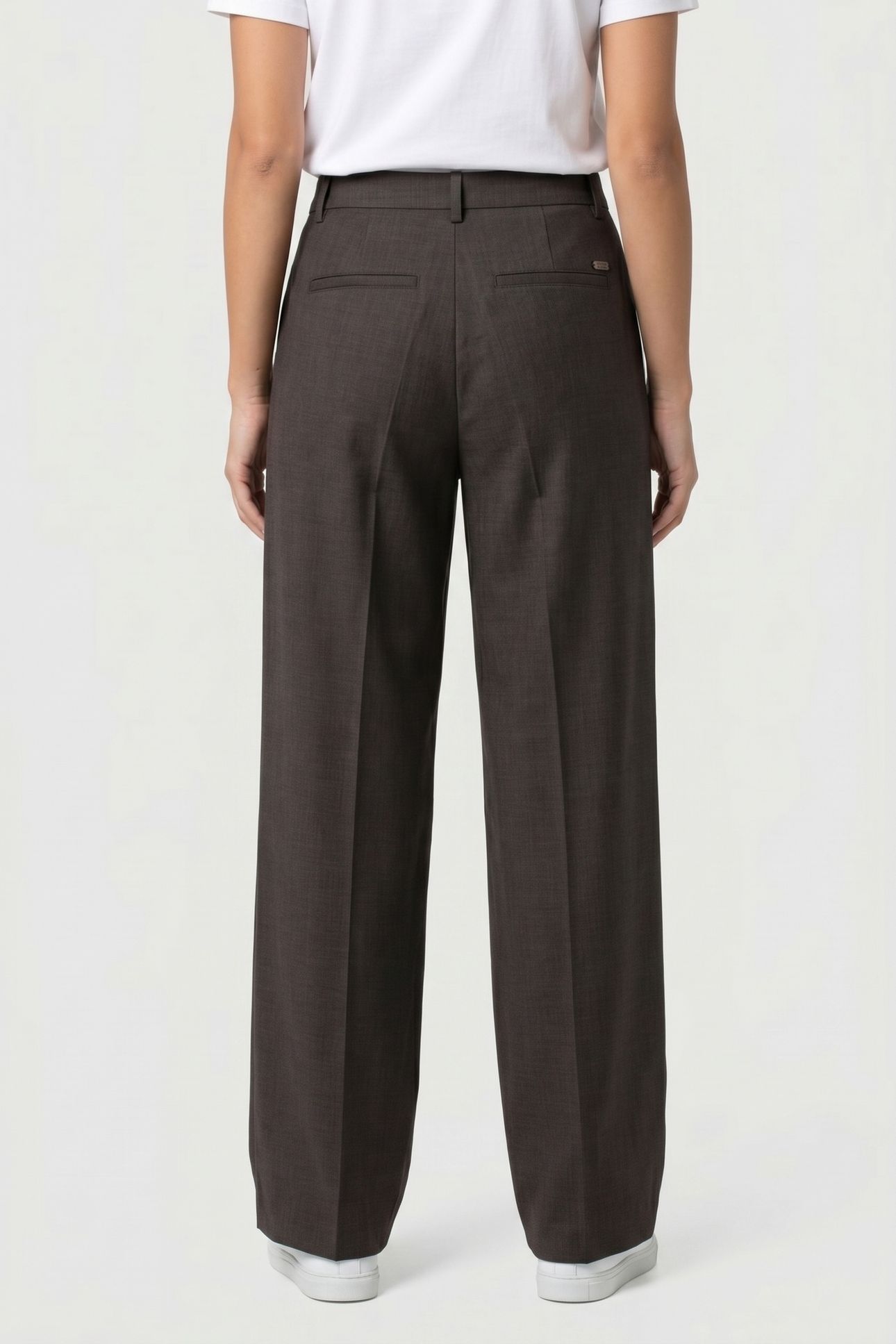 ROSE TAILORED PANT MEDIUM GREY 2