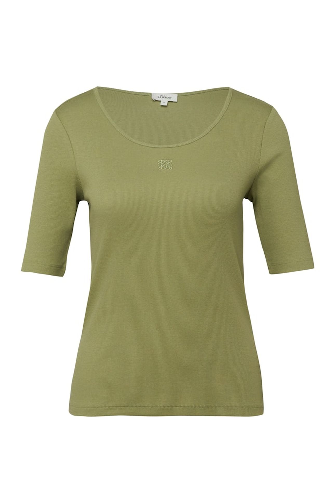 S.OLIVER T-SHIRTS ARMY GREEN 7
