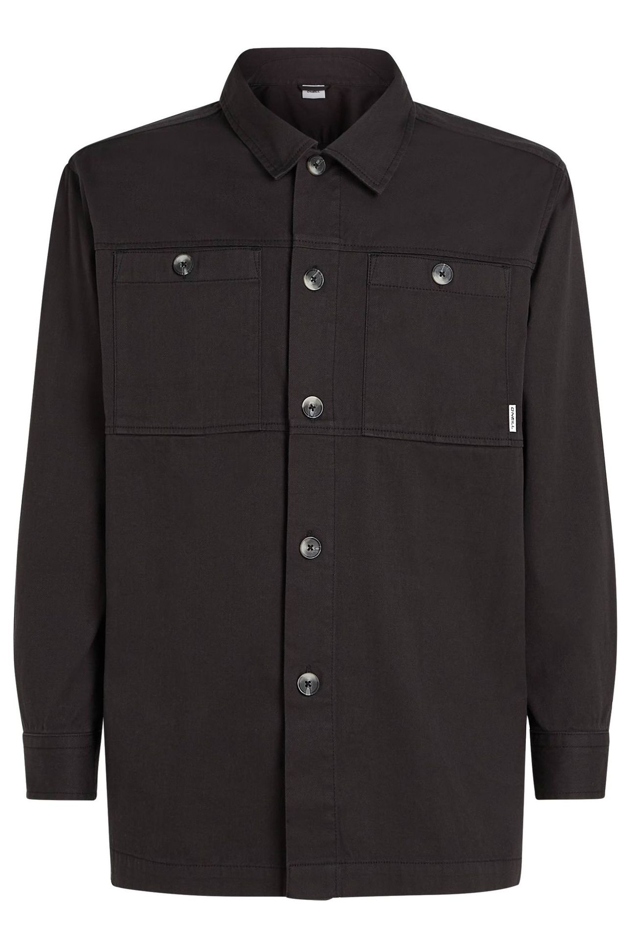 O'NEILL TWILL OVERSHIRT BLACK OUT 1
