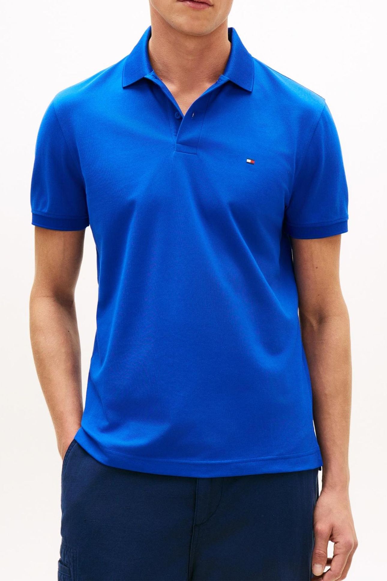 PERFORMANCE PIQUE POLO REGAL BLUE 1