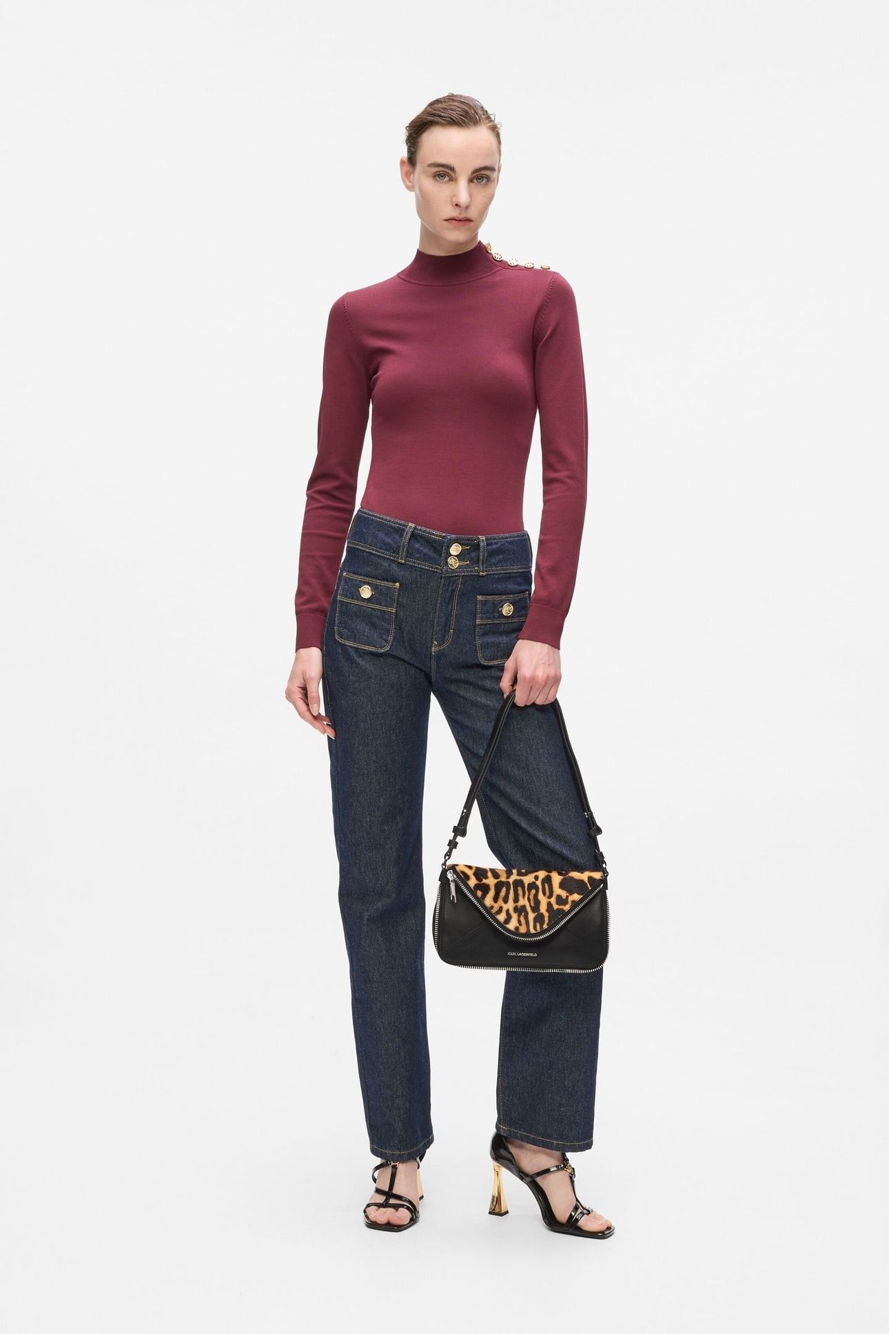 K/HARDWARE SHOULDERBAG LEOPARD LEOPARD 1