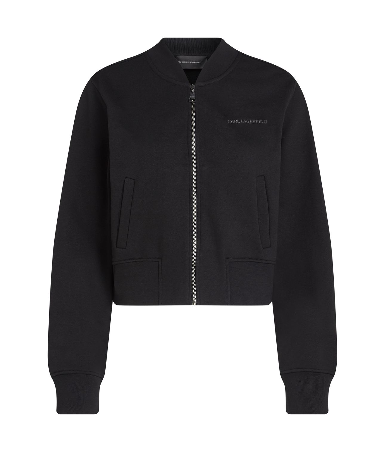 COMMERCIAL LOGO ZIP UP BLACK 3