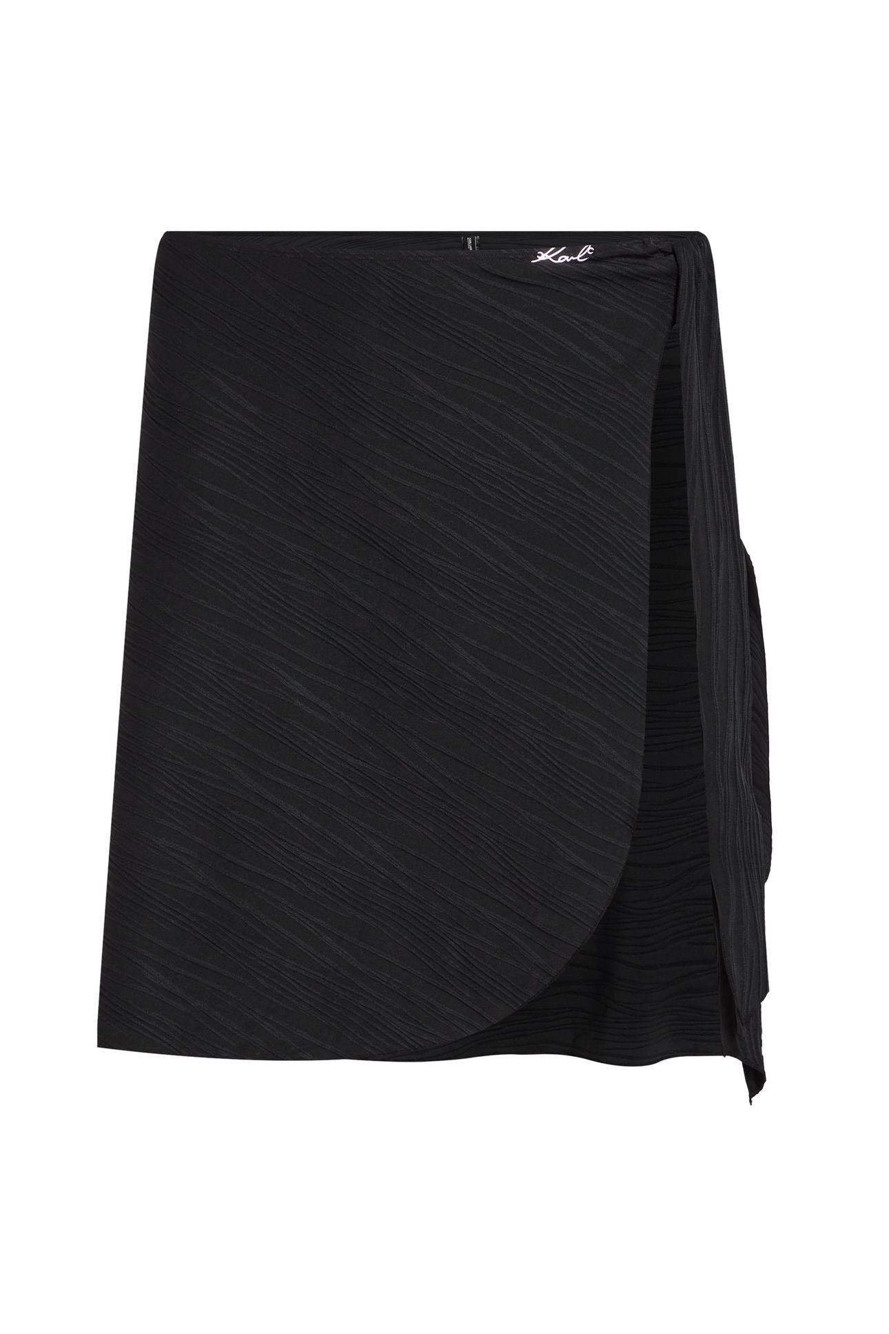 KARL RIB SHORT PAREO BLACK 5