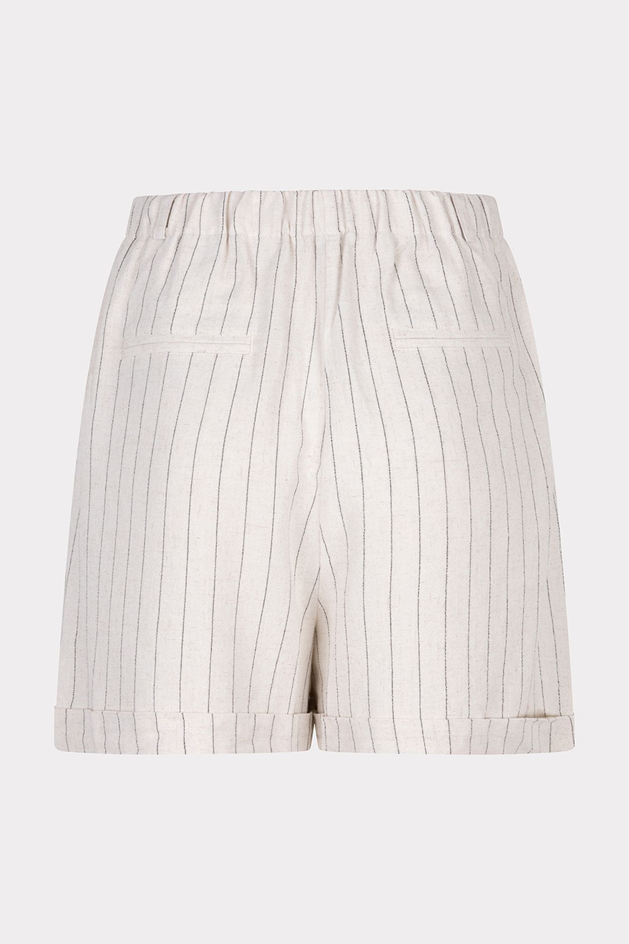 SHORTS LINEN STRIPE SAND 4
