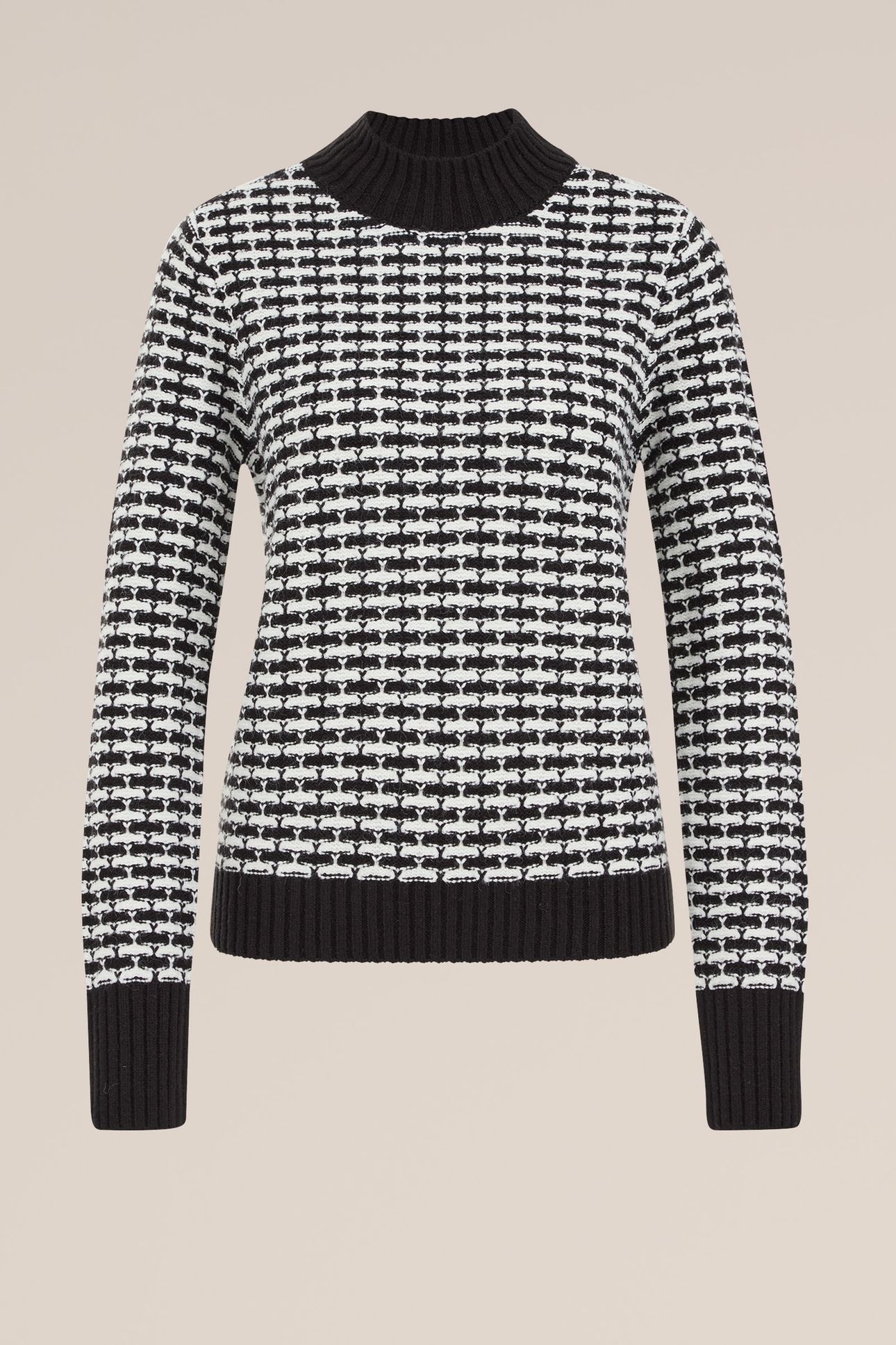 KNITTED PULLOVER BLACK 4