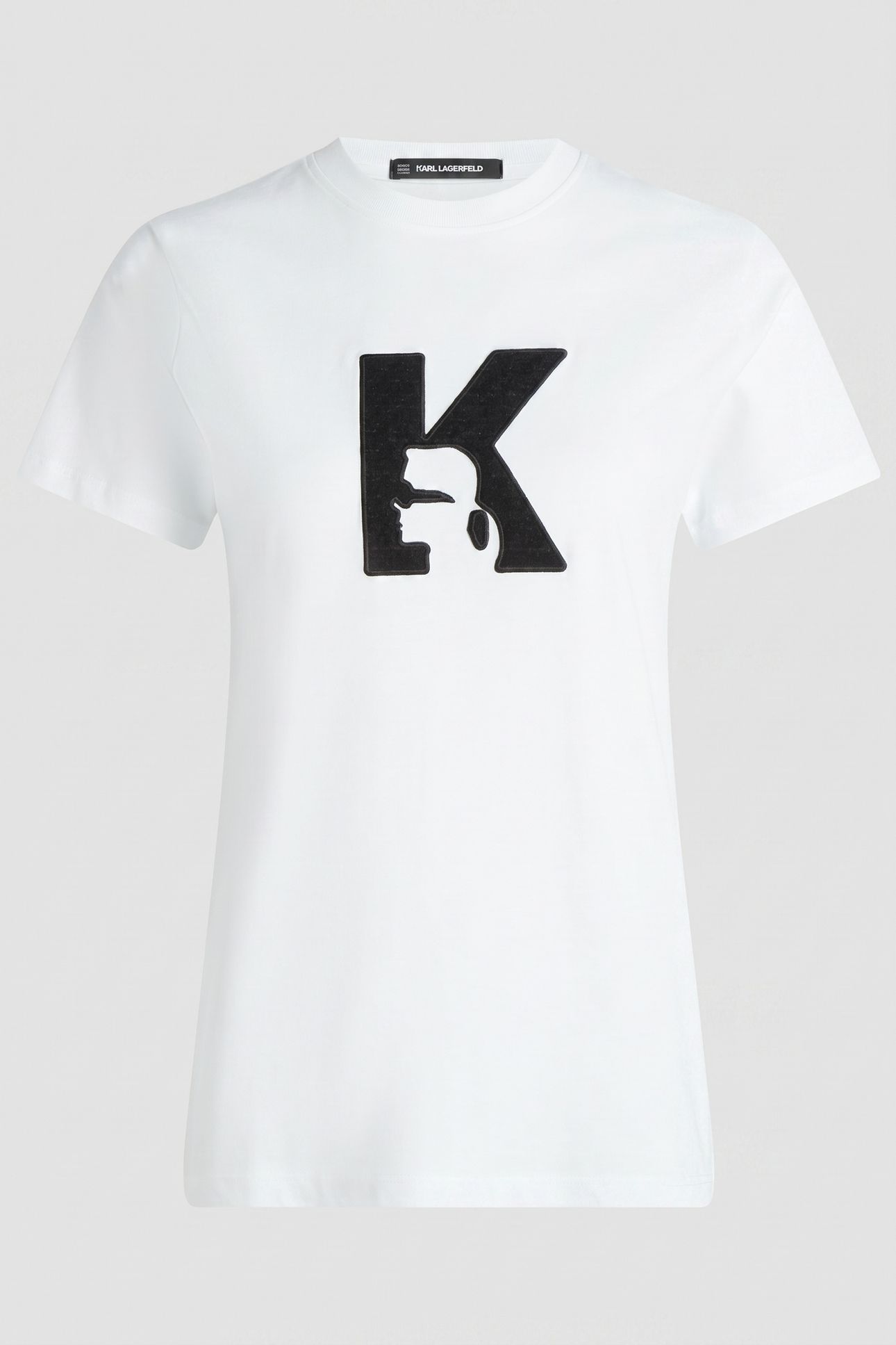 K LOGO BOUCLE T-SHIRT WHITE 3