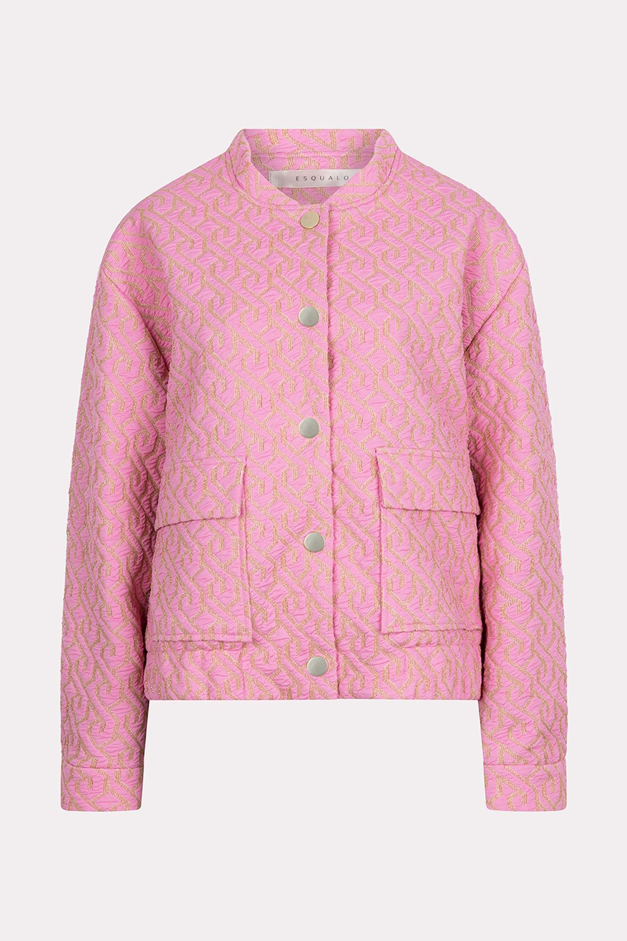 JACKET BOMBER JACQUARD ROSE 5