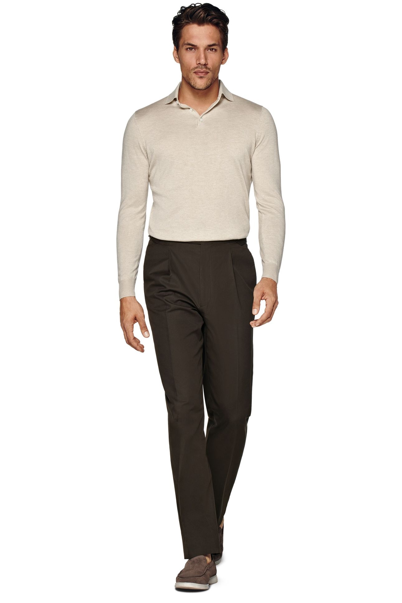 LS POLO LUX POLO SAND 3