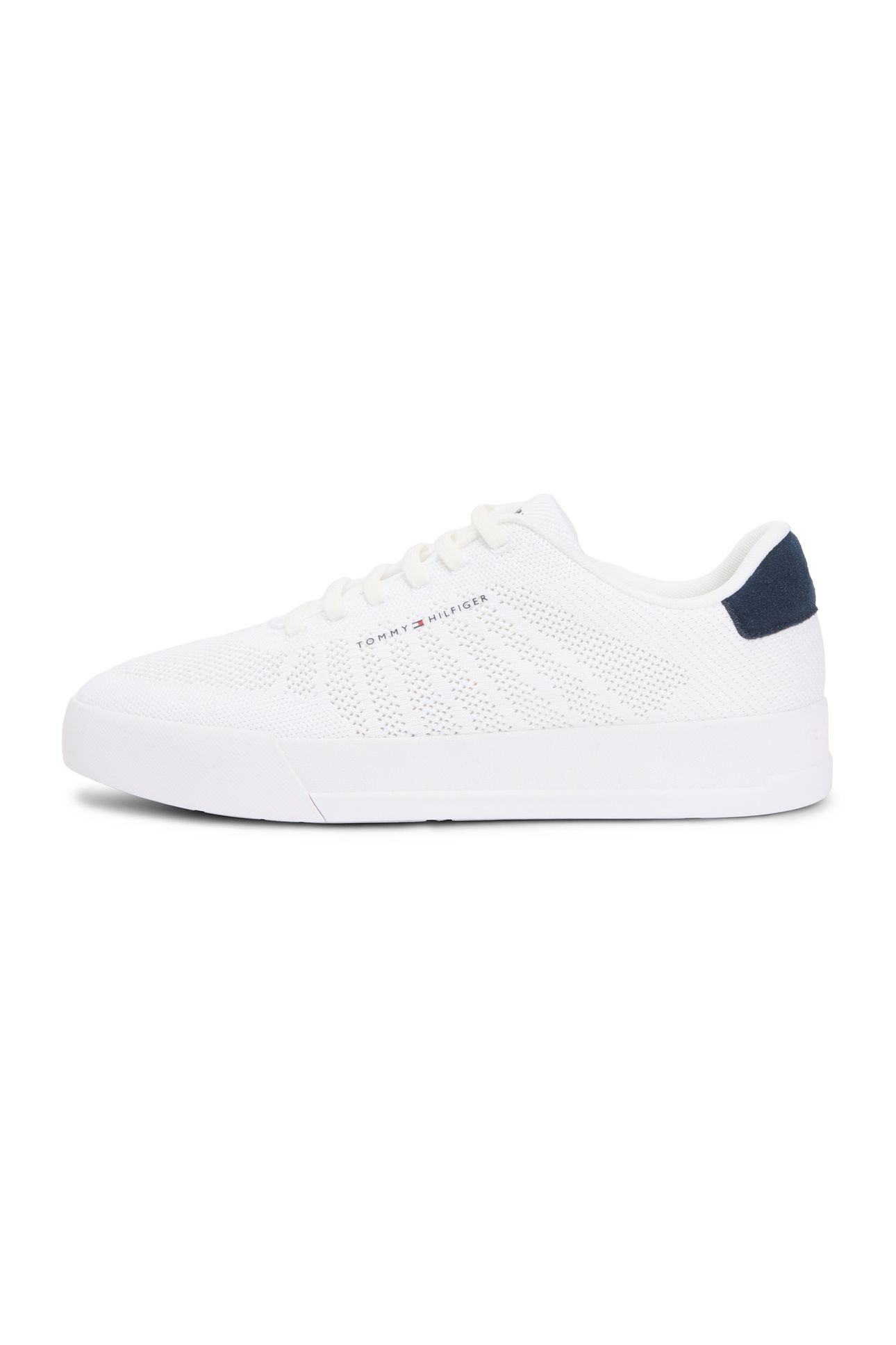 TH COURT KNIT SHOES WHITE 5