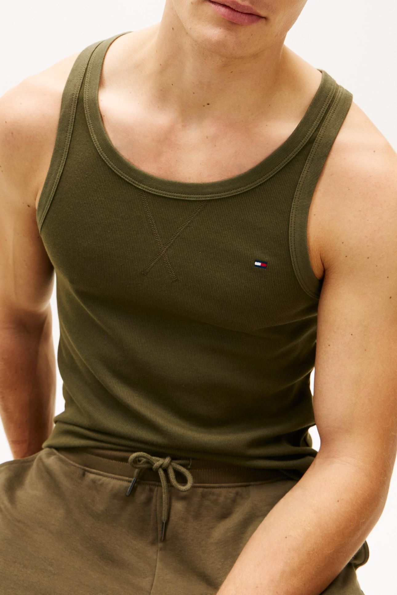 2-PACK RIB TANK GREEN 5