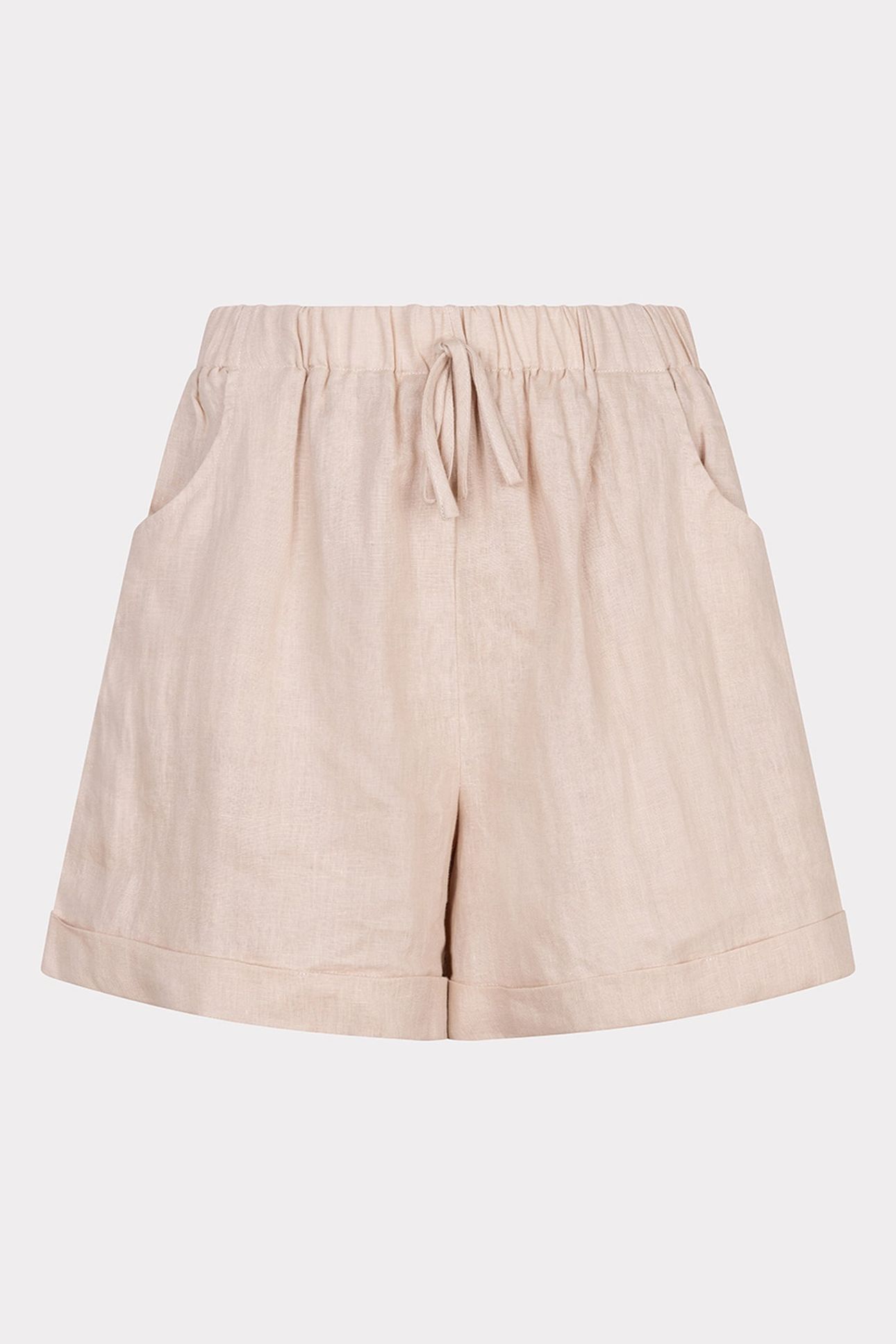 SHORTS LINEN SAND 4