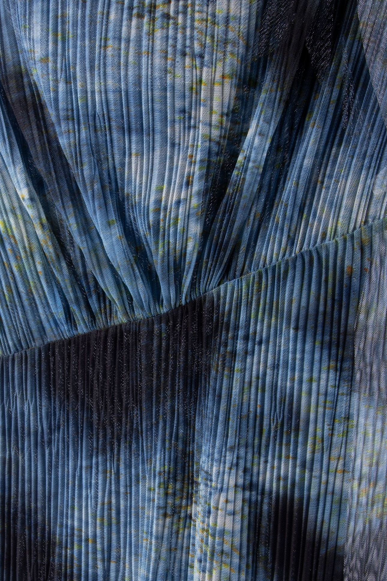 MONICA MESH DRESS BLUE 5
