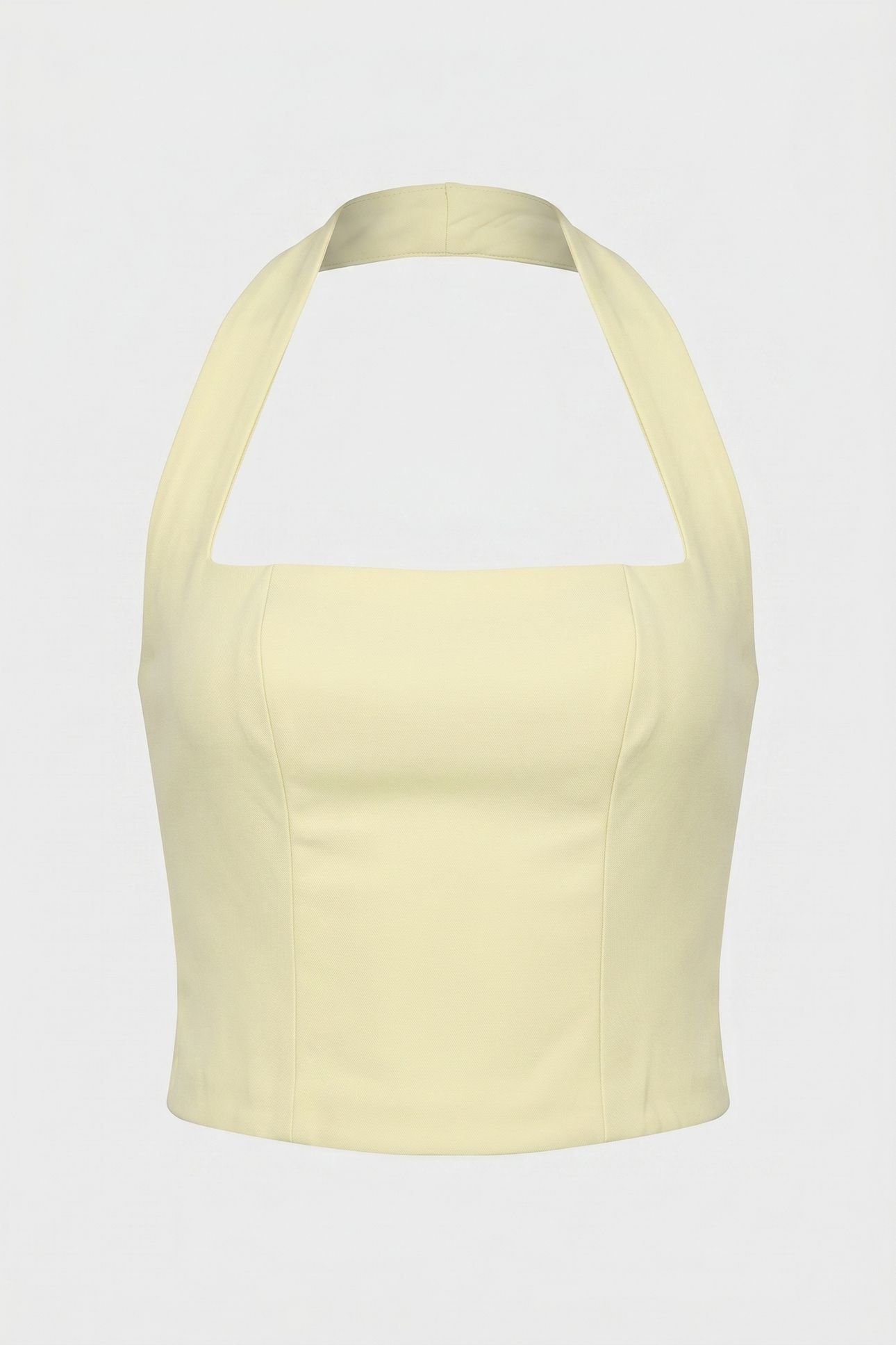 HALTER TOP LIME CREAM 5