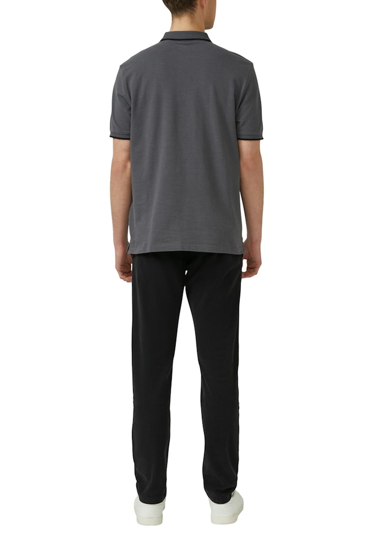 S.OLIVER POLOSHIRTS GREY/BLACK 3
