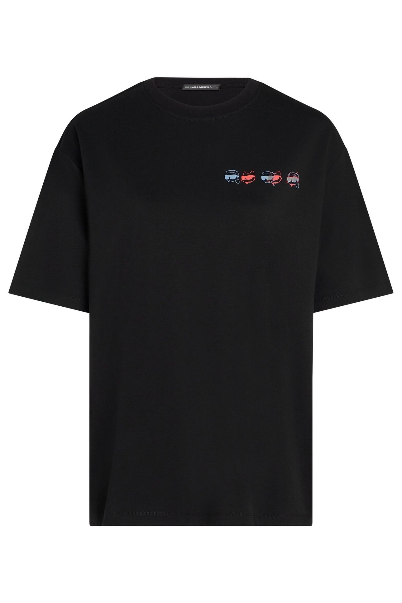 IKON COLOUR OVERSIZED TSHIRT BLACK 5