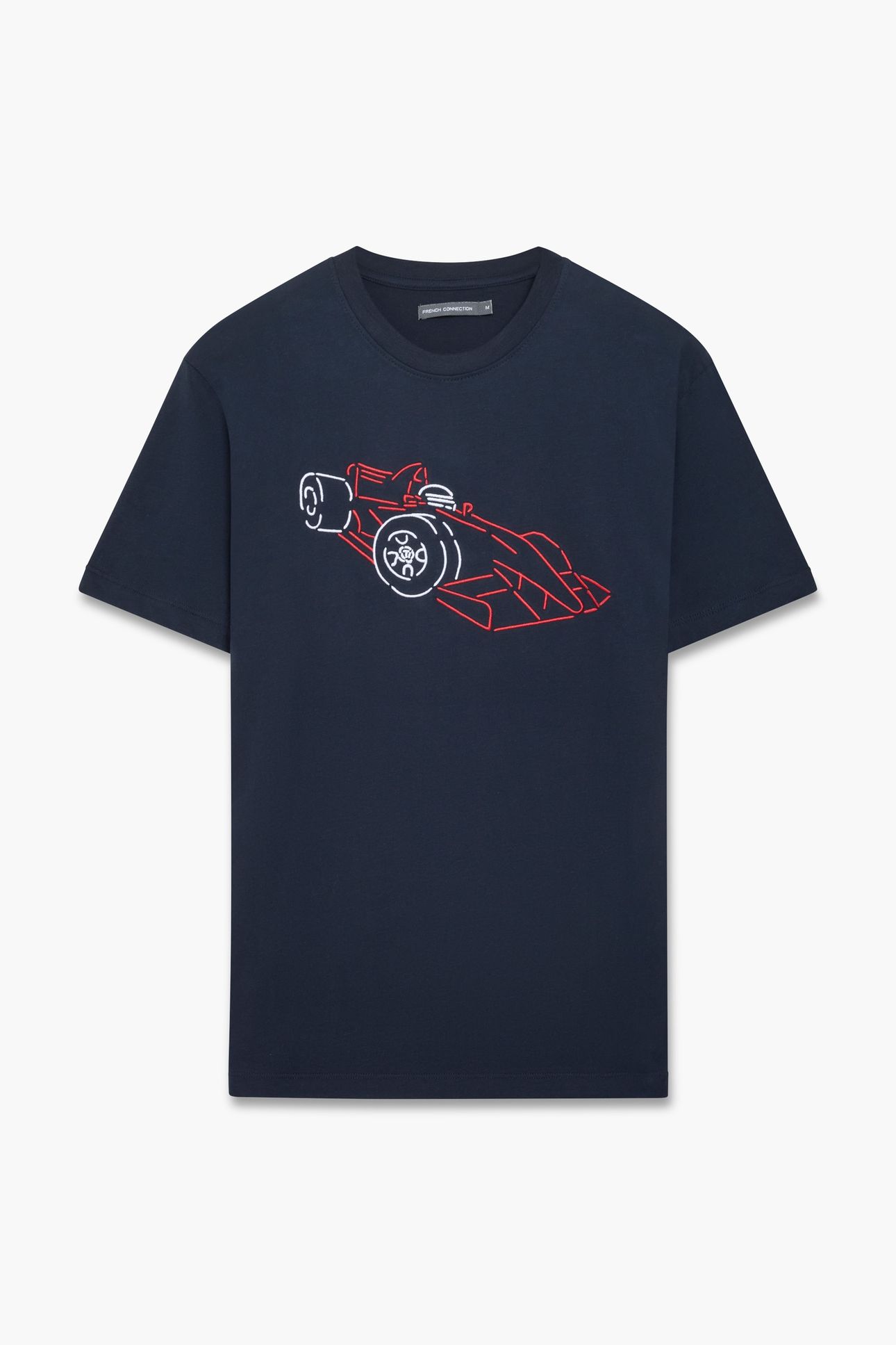 RACING CAR 3 COLOUR EMB MARINE 1