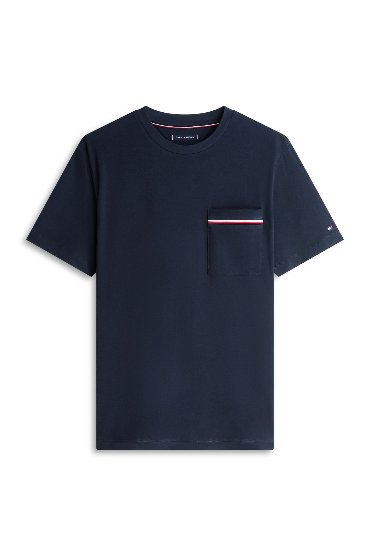 GLOBAL STRIPE PIQUE T-SHIRT DESERT SKY 5