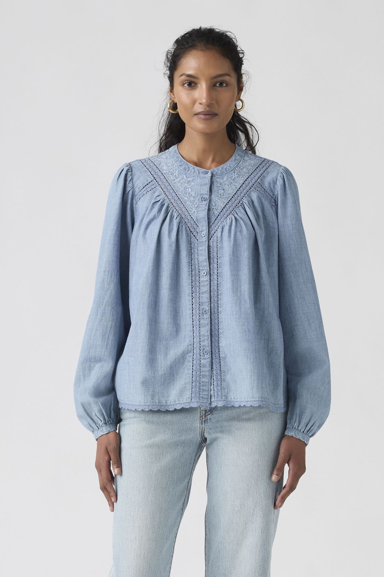 CLEO LONG SLEEVE BLOUSE 1