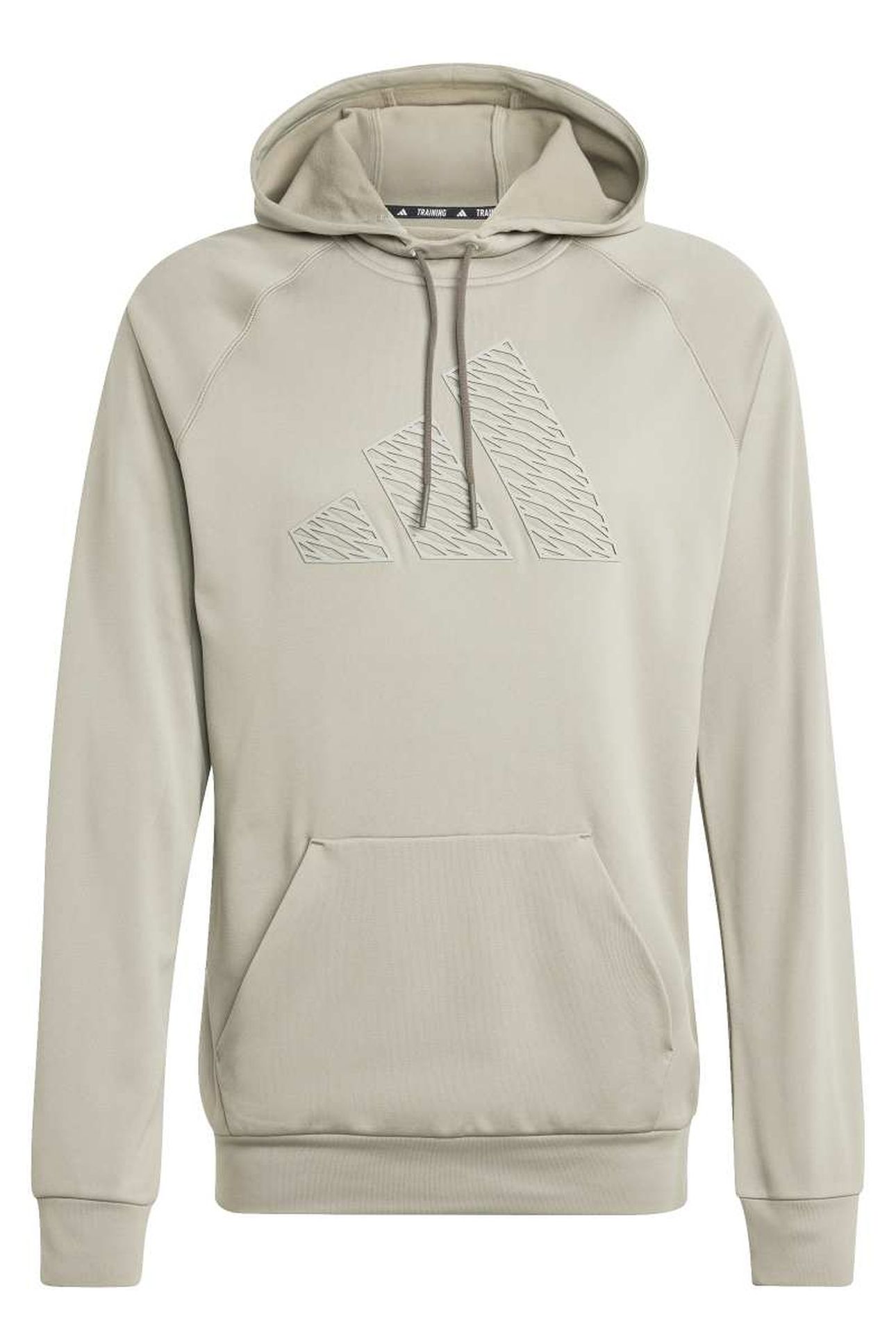 UNISEX PERFORMANCE GAME & GO TRAINING HOODIE SILVER PEBBLE 5
