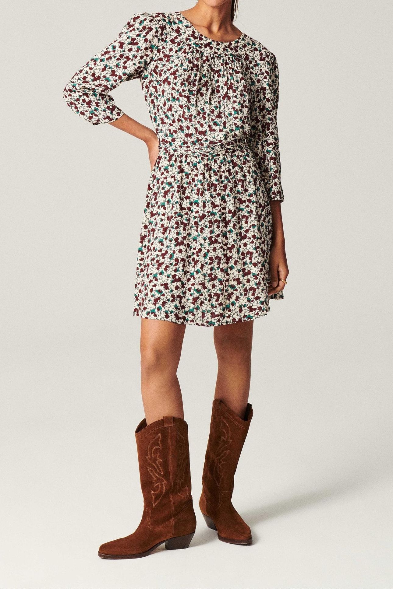 ROBE ELYS ECRU 2