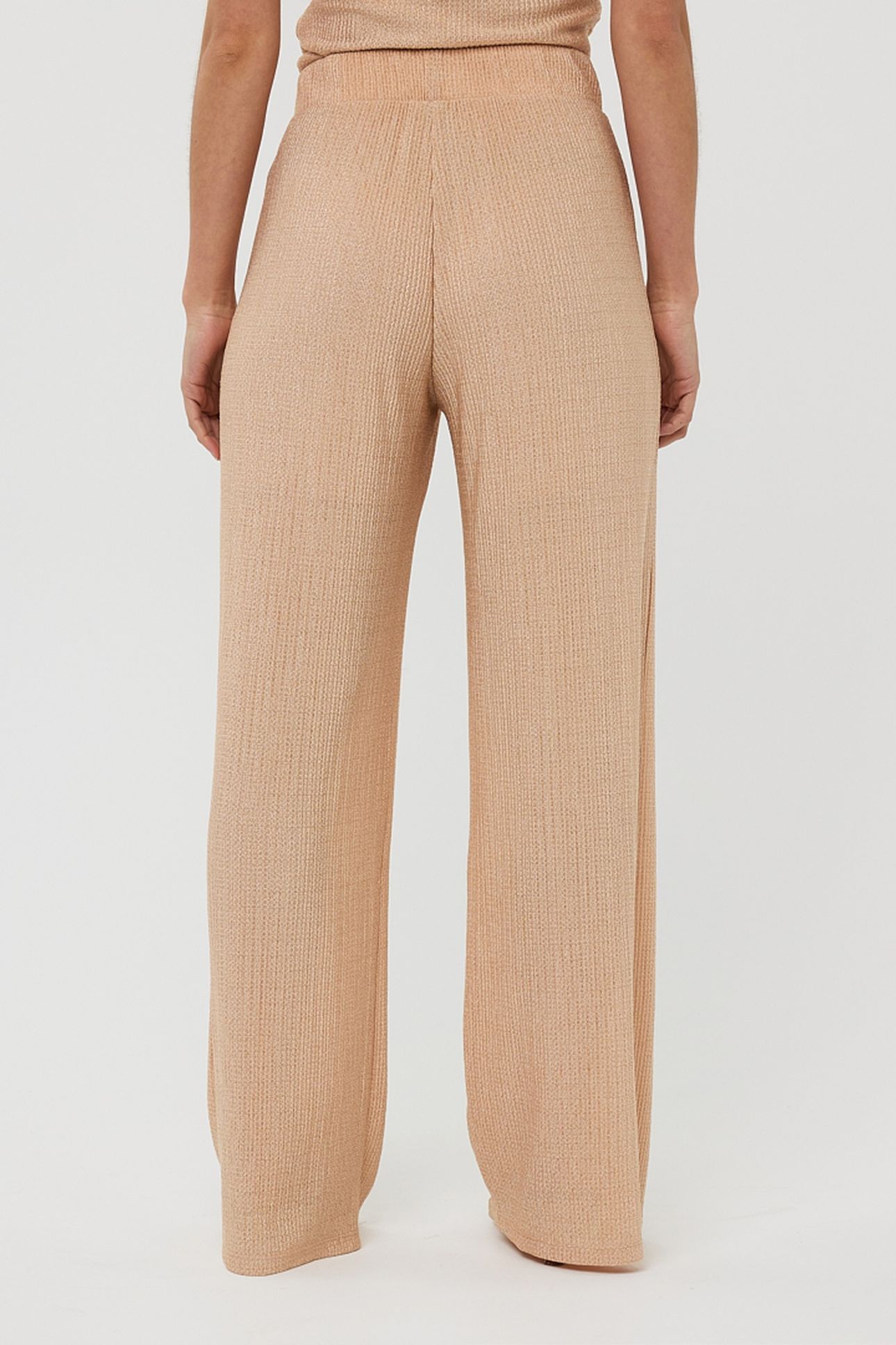 TROUSERS PLISSE GLITTER PRALINE 3